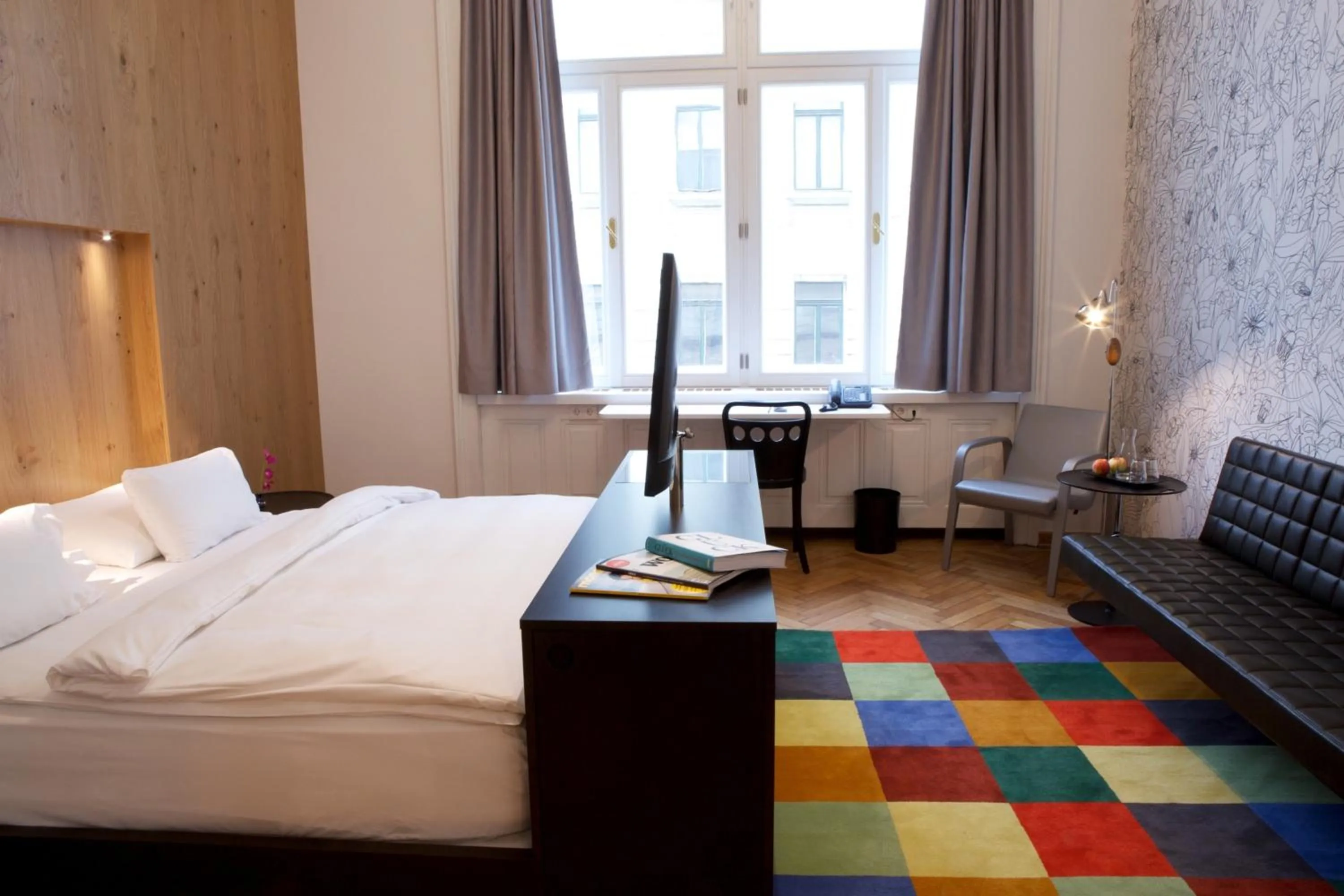 Photo of the whole room, Bed in Small Luxury Hotel Altstadt Vienna