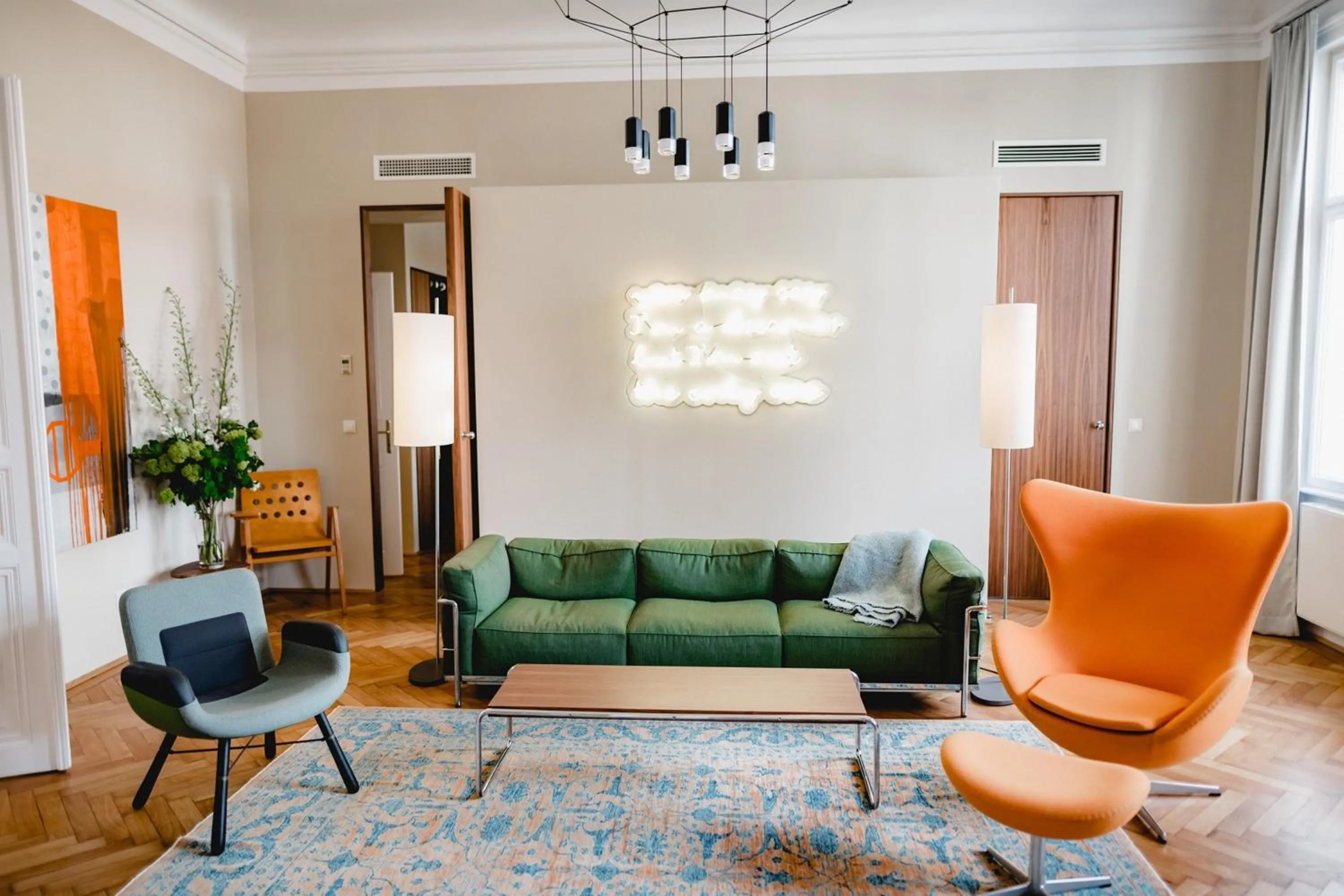 Living room in Small Luxury Hotel Altstadt Vienna