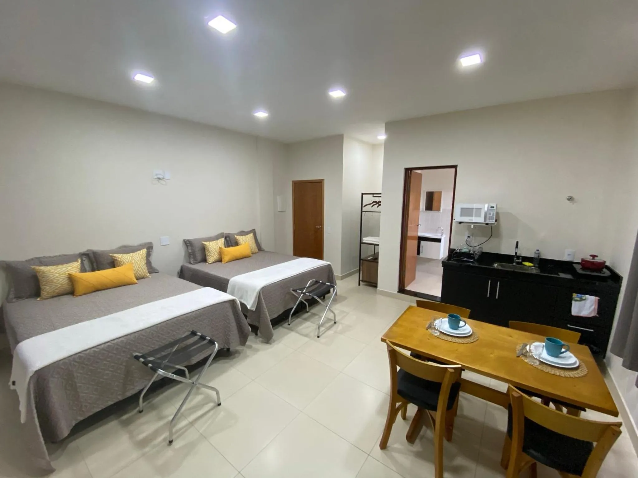 Bed in Hotel Amsterdam Suítes