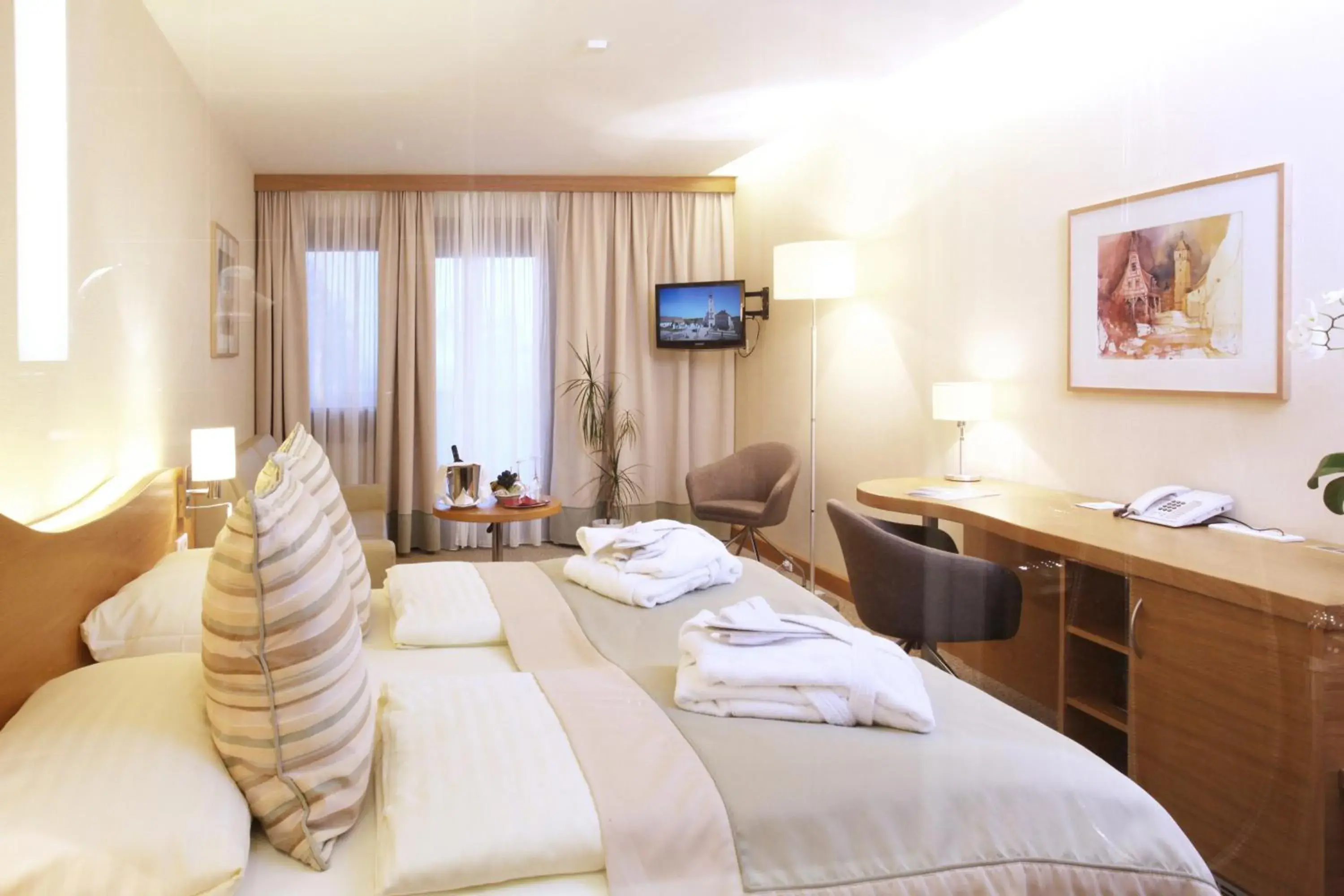 Comfort Double Room - Lake Side in Seehotel Rust Comfort Double Room - Lake Side in Seehotel Rust