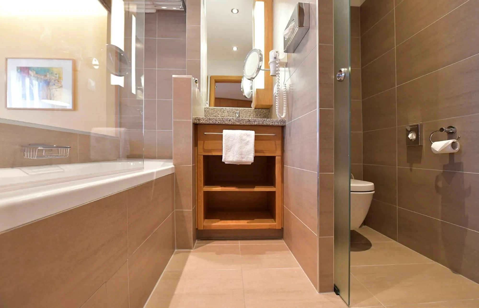 Bathroom in Seehotel Rust