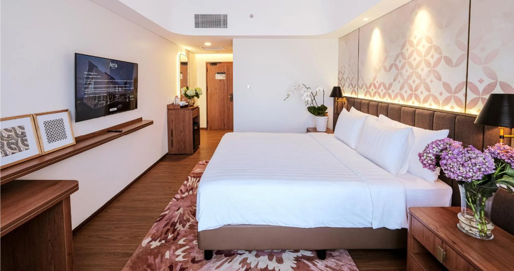 Bed in Atria Hotel Malang