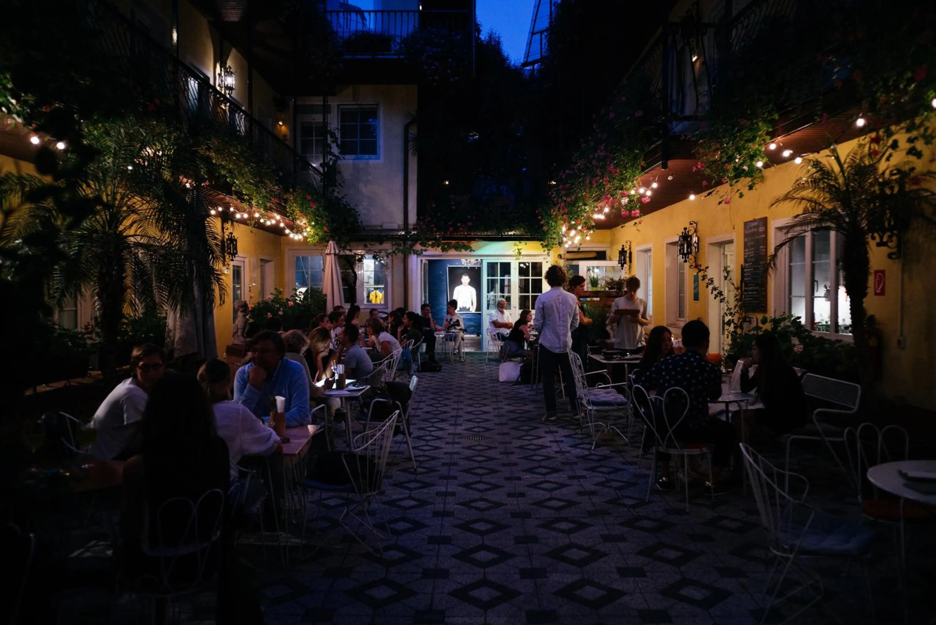 Property building in Hotel Am Brillantengrund