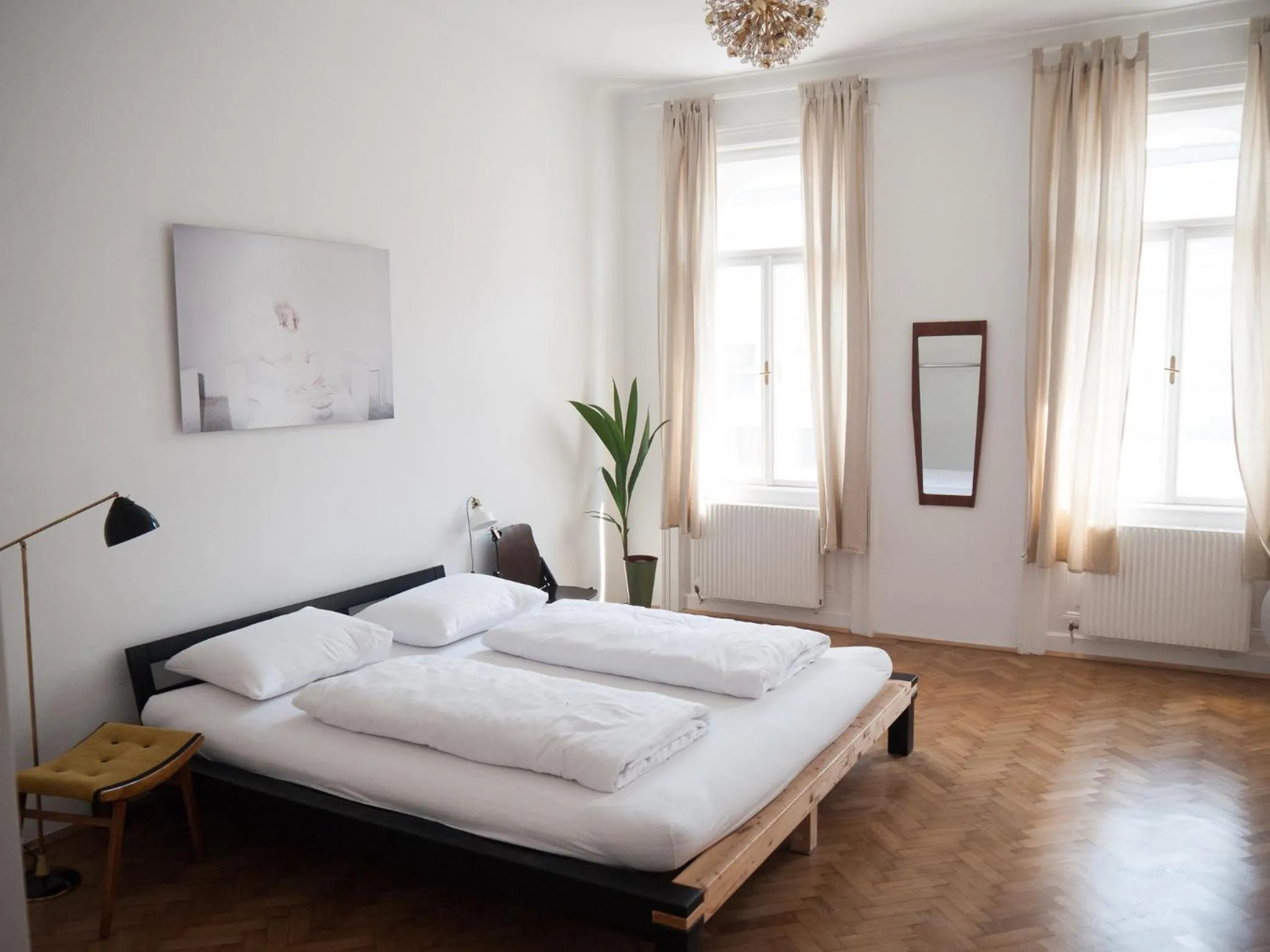 Bed in Hotel Am Brillantengrund