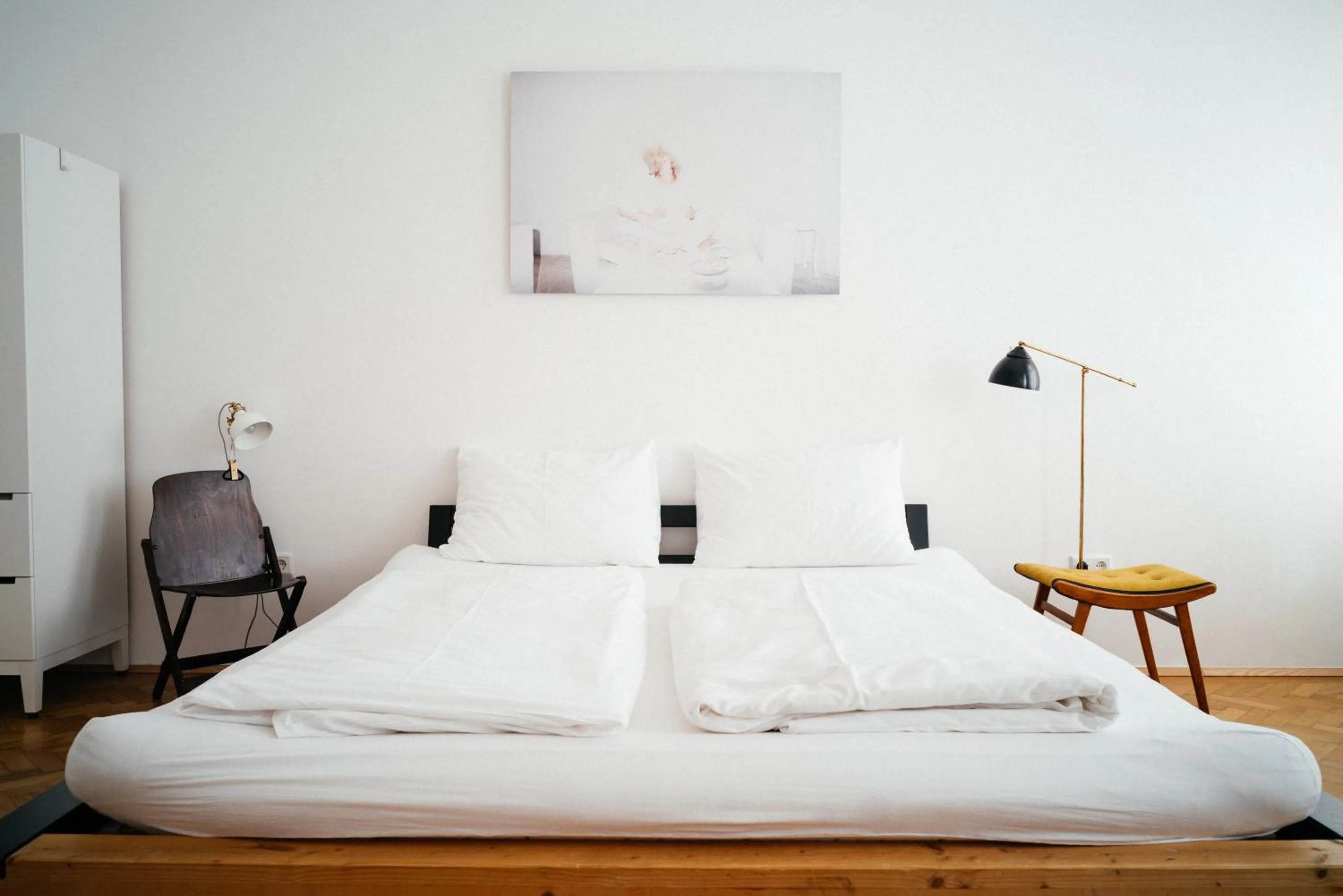 Bed in Hotel Am Brillantengrund