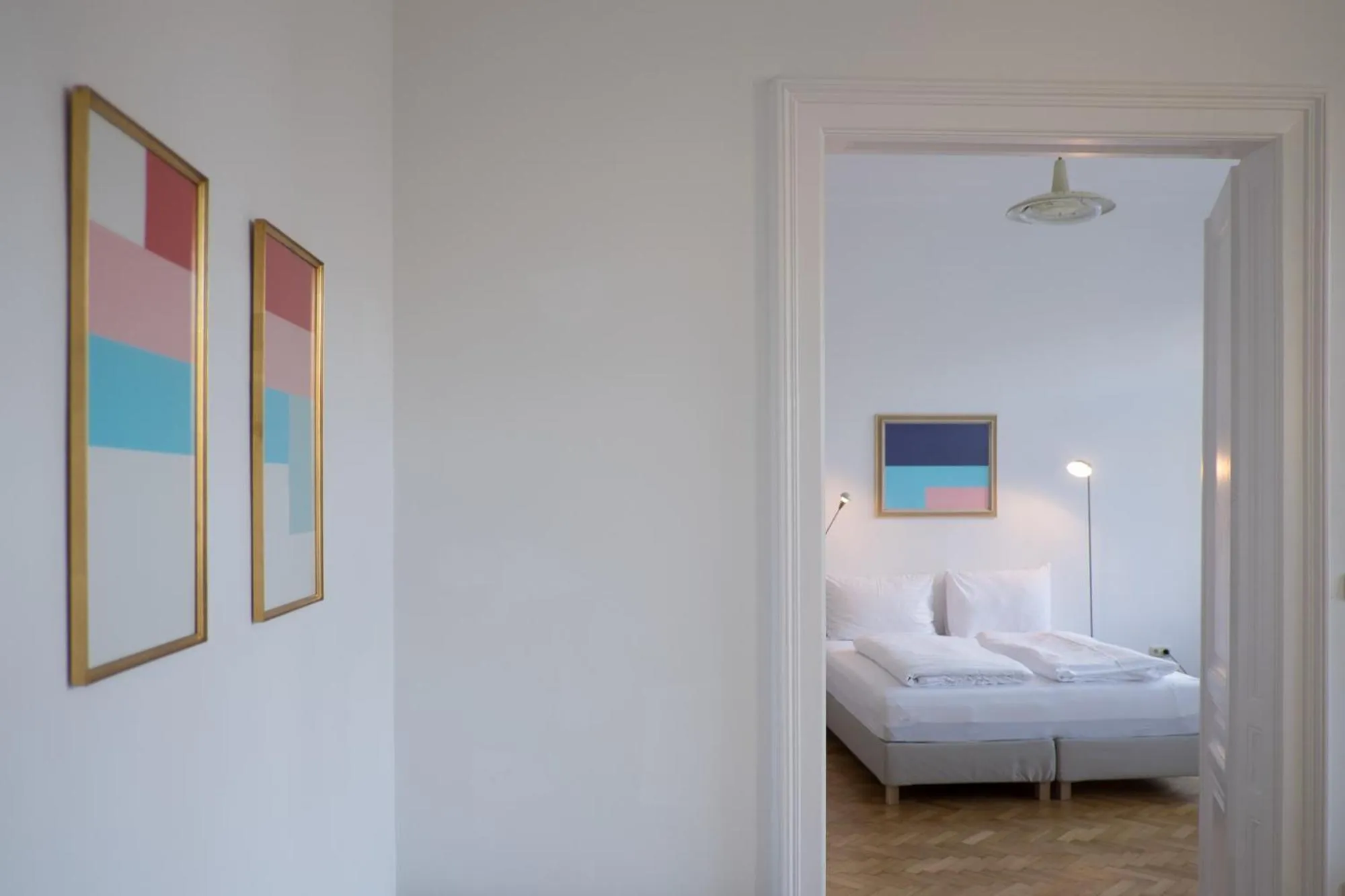 Bed in Hotel Am Brillantengrund