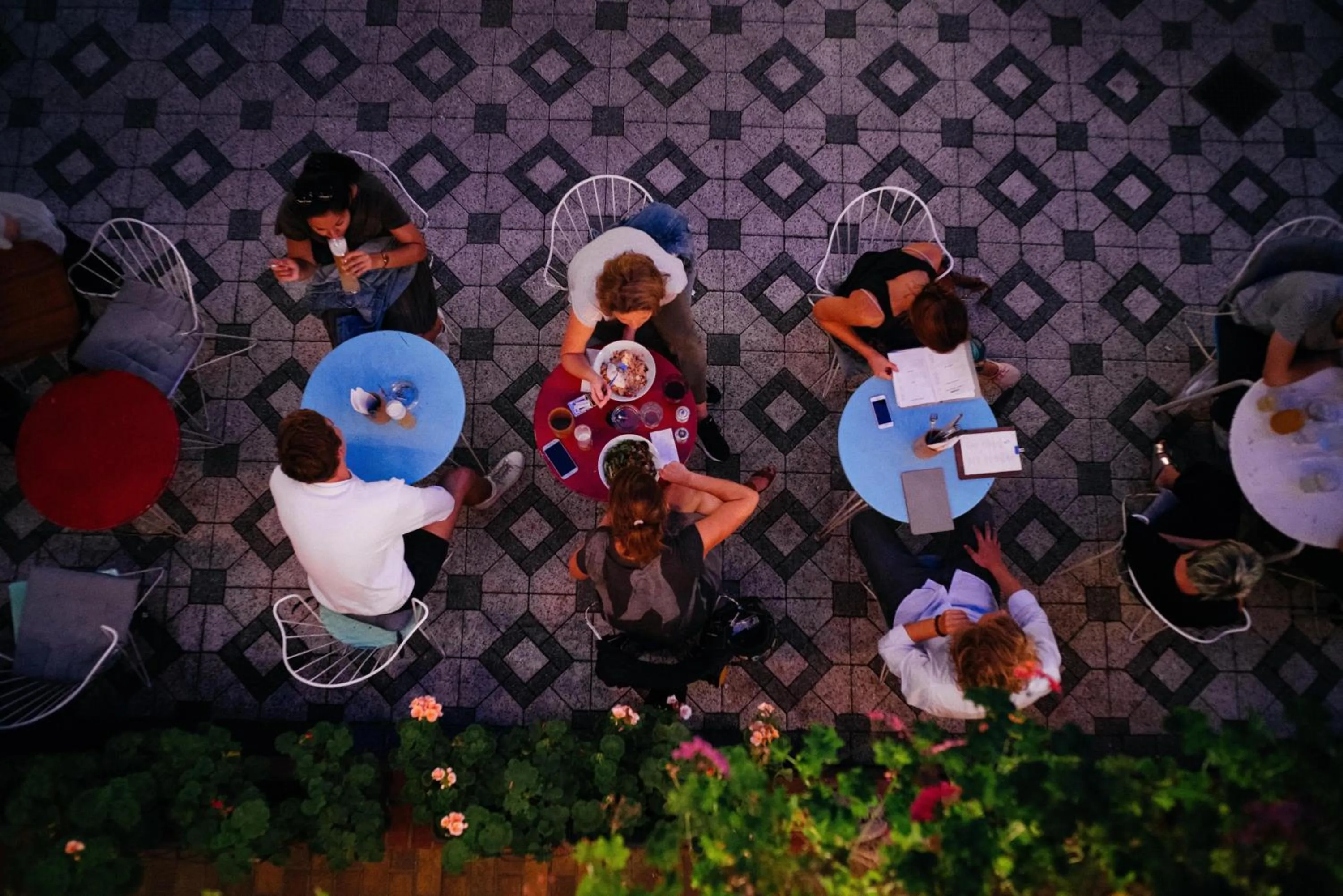 Patio in Hotel Am Brillantengrund