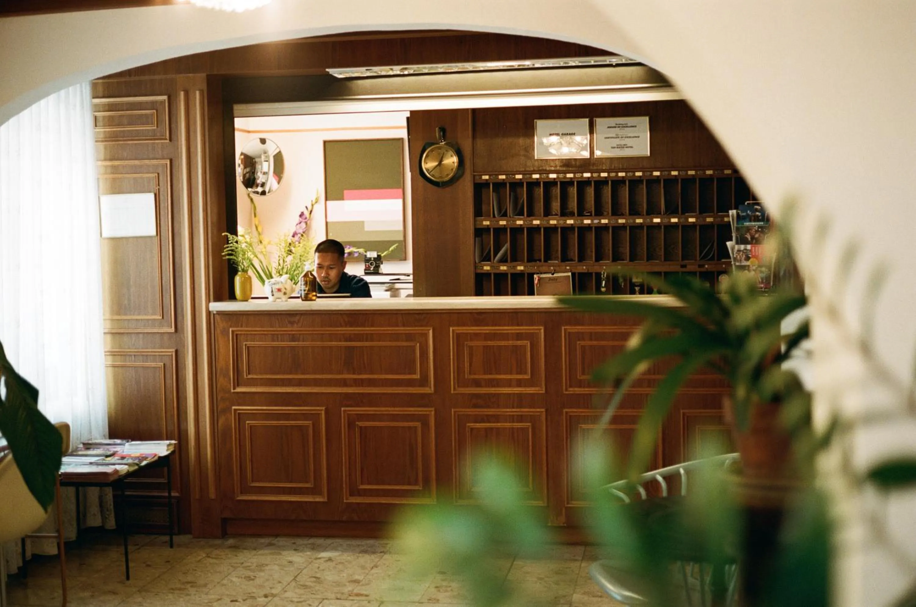 Property building in Hotel Am Brillantengrund