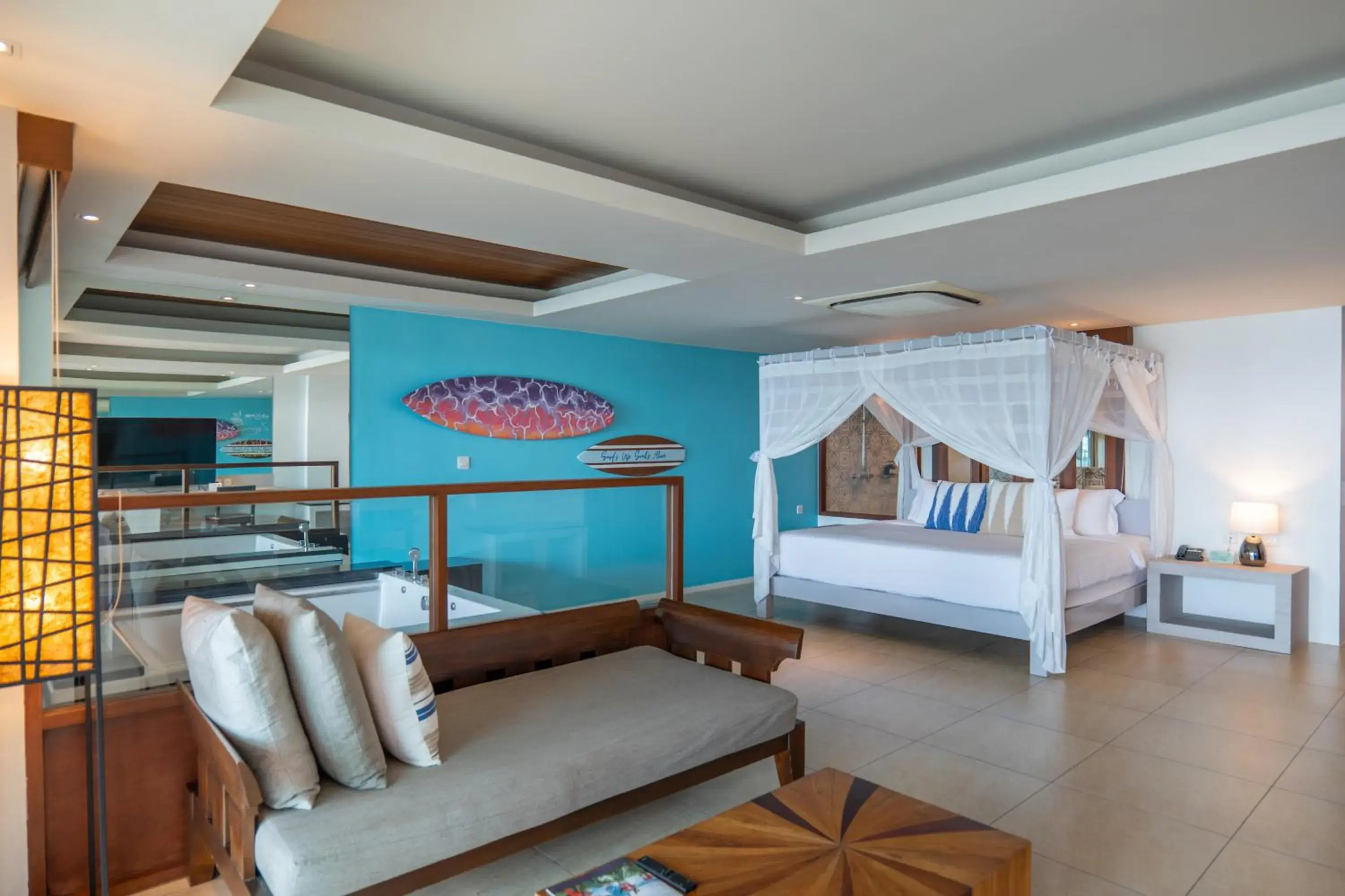 King Suite with Sea View and Pool Access, Non-Smoking in Zenmaya Oceanfront Phuket, Trademark Collection by Wyndham King Suite with Sea View and Pool Access, Non-Smoking in Zenmaya Oceanfront Phuket, Trademark Collection by Wyndham