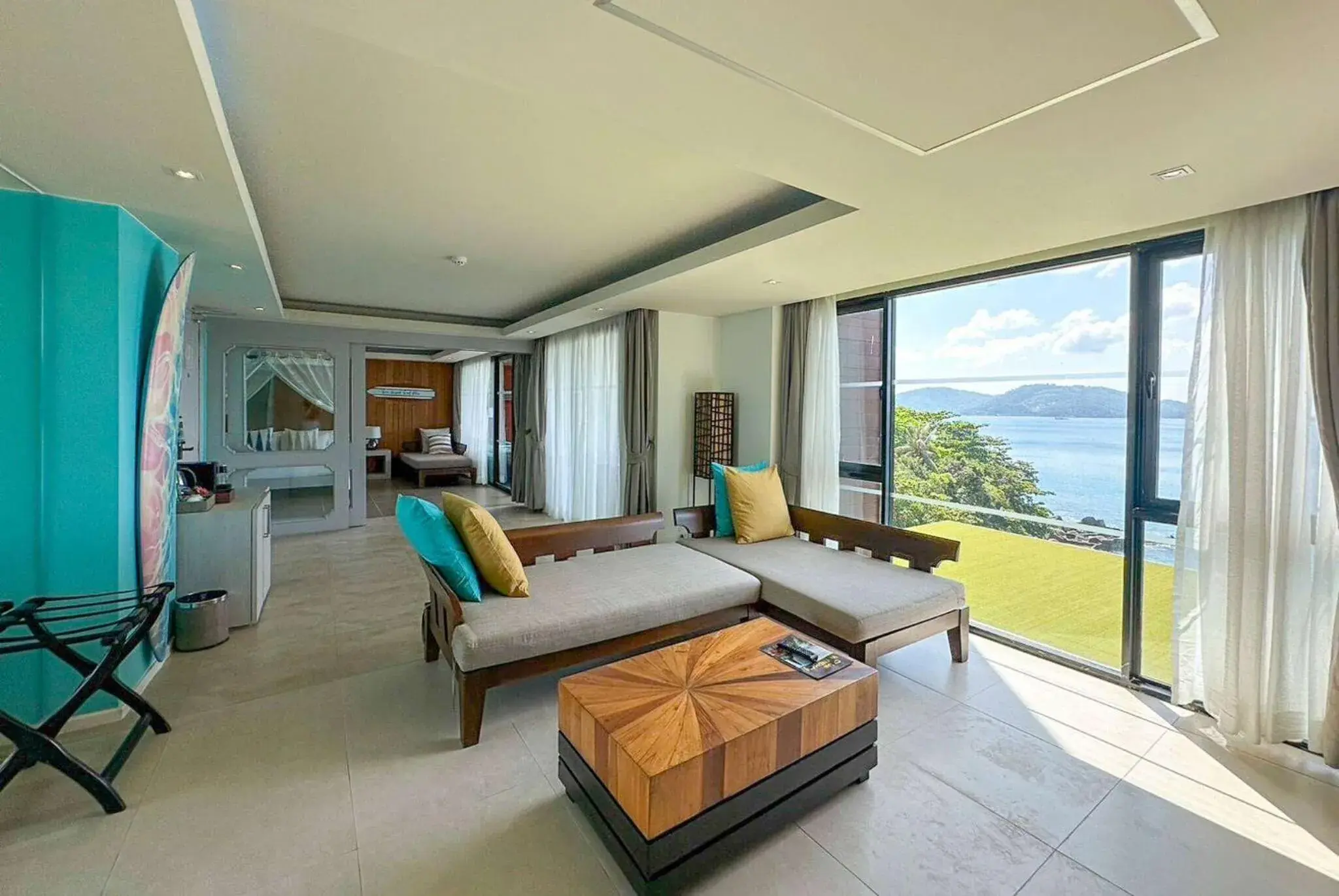 King Suite with Sea View, Non-Smoking in Zenmaya Oceanfront Phuket, Trademark Collection by Wyndham King Suite with Sea View, Non-Smoking in Zenmaya Oceanfront Phuket, Trademark Collection by Wyndham