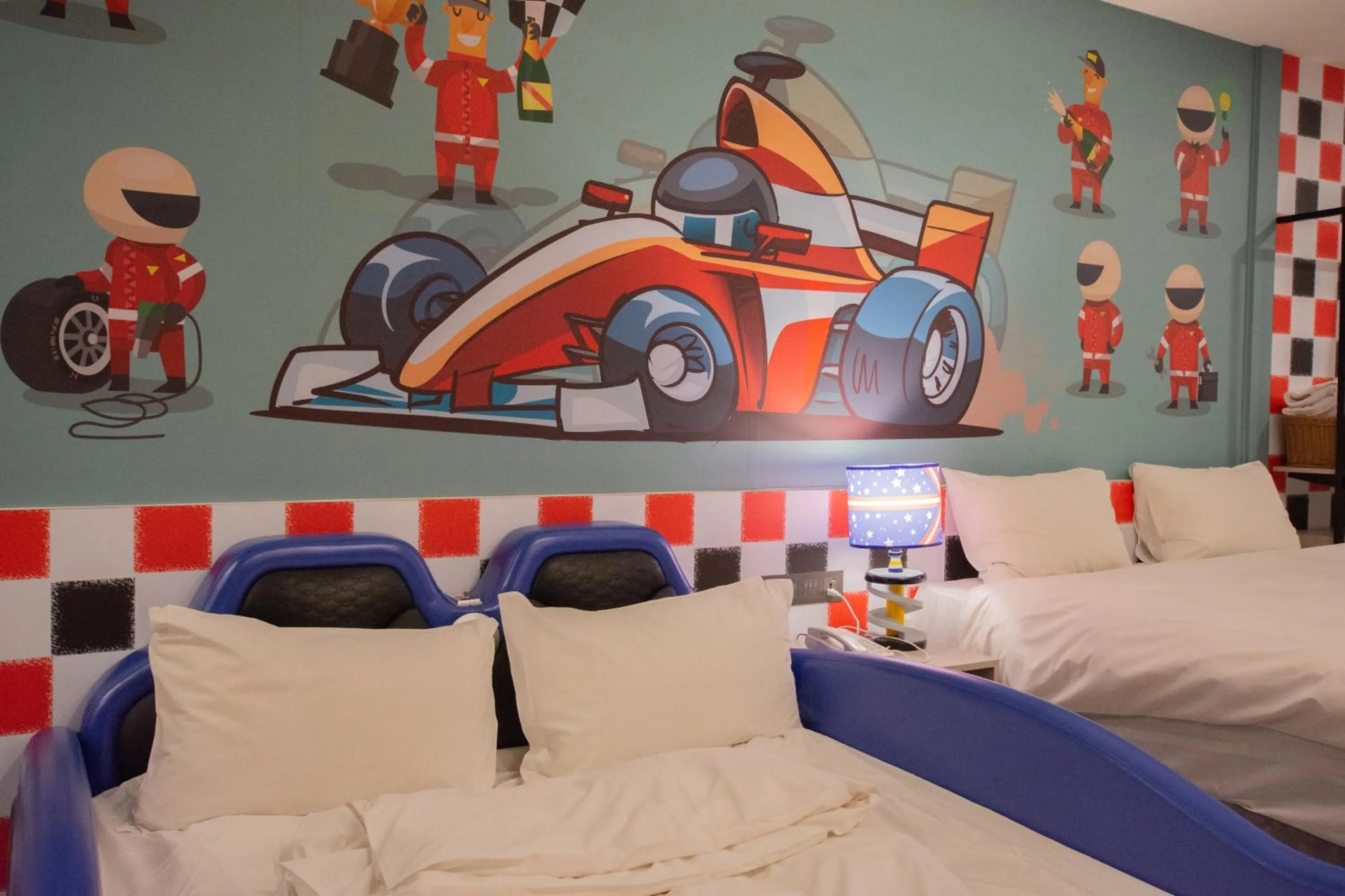 Bed in Muen Yuan Dong Hot Spring Hotel