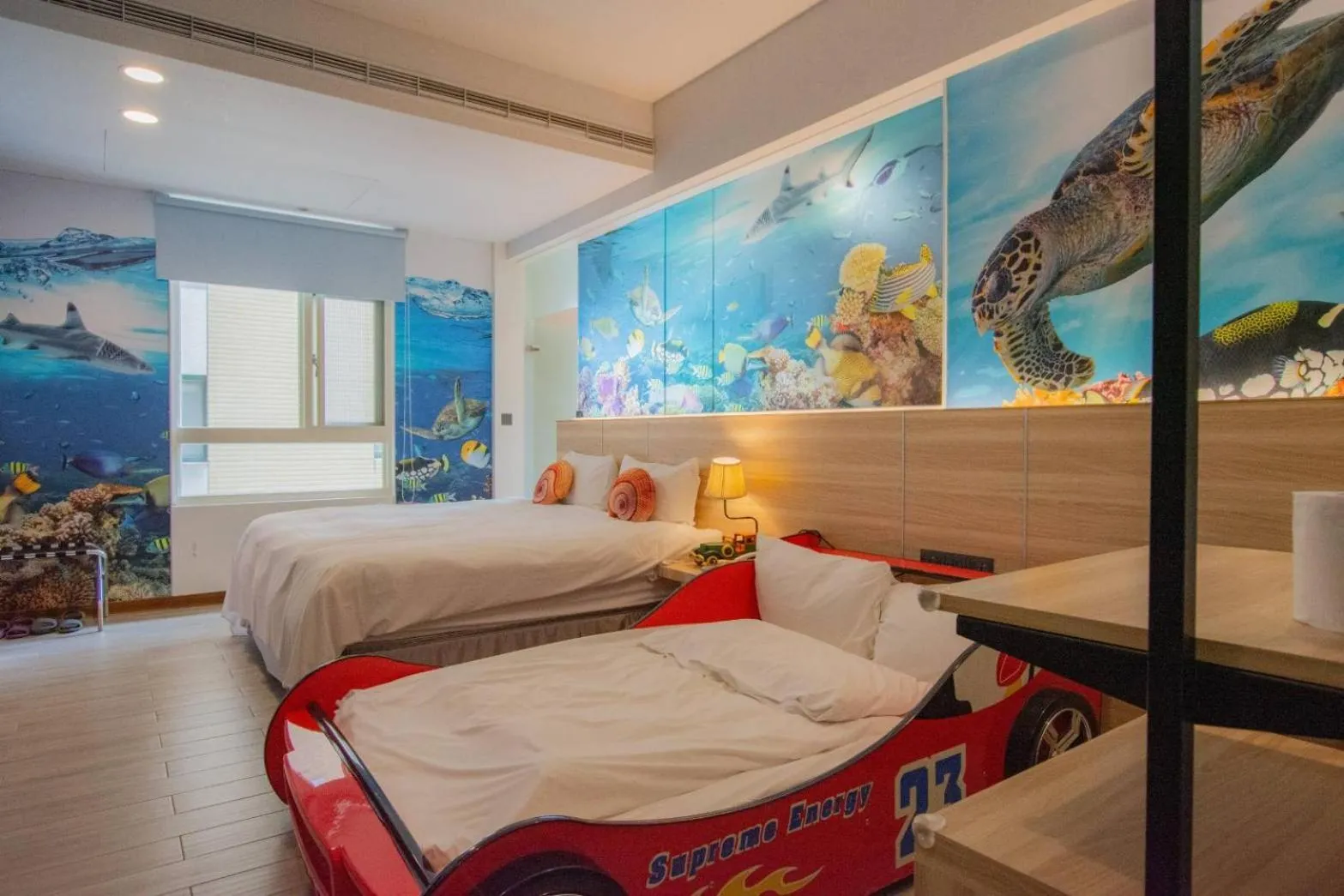 Bed in Muen Yuan Dong Hot Spring Hotel