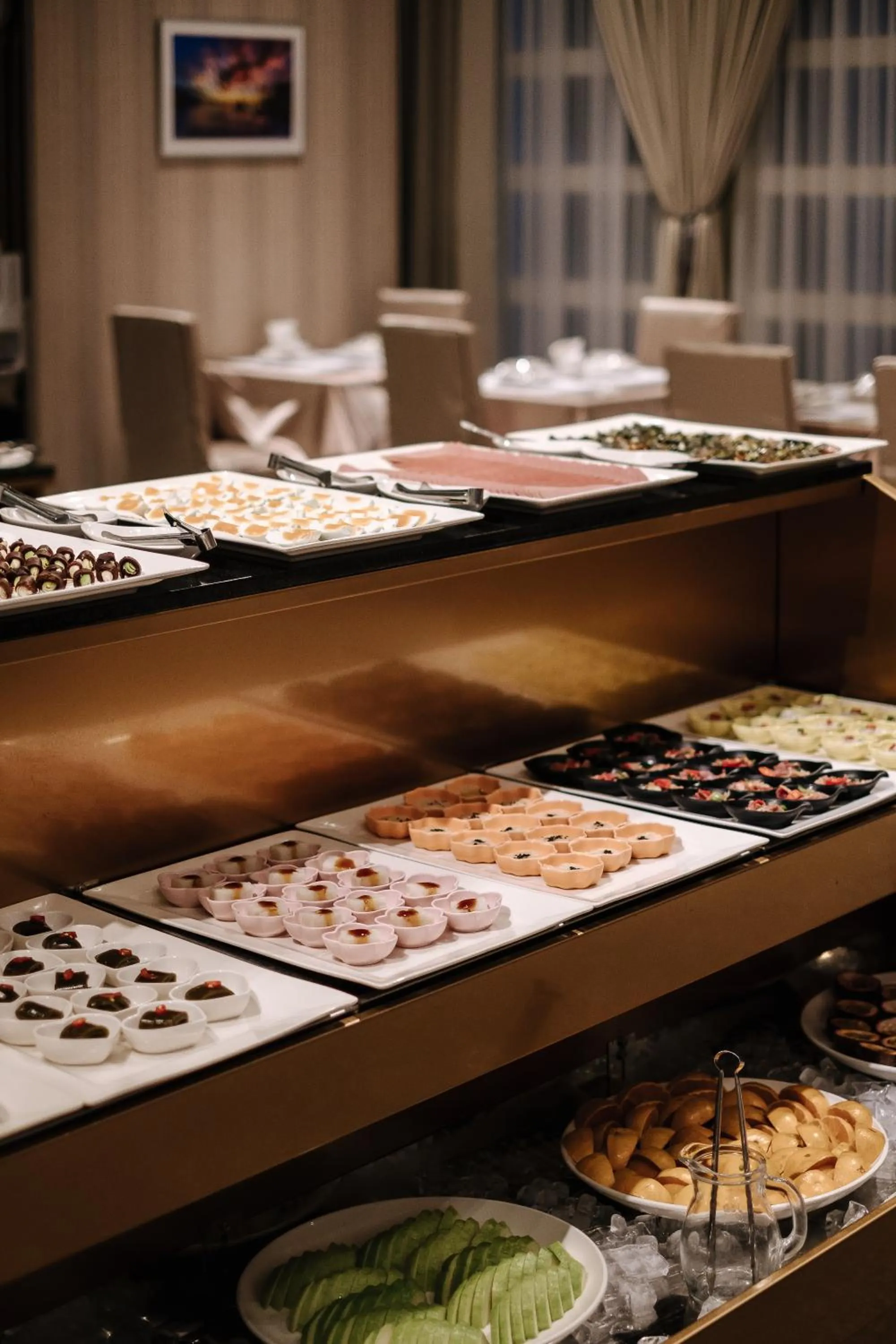 Breakfast in Muen Yuan Dong Hot Spring Hotel