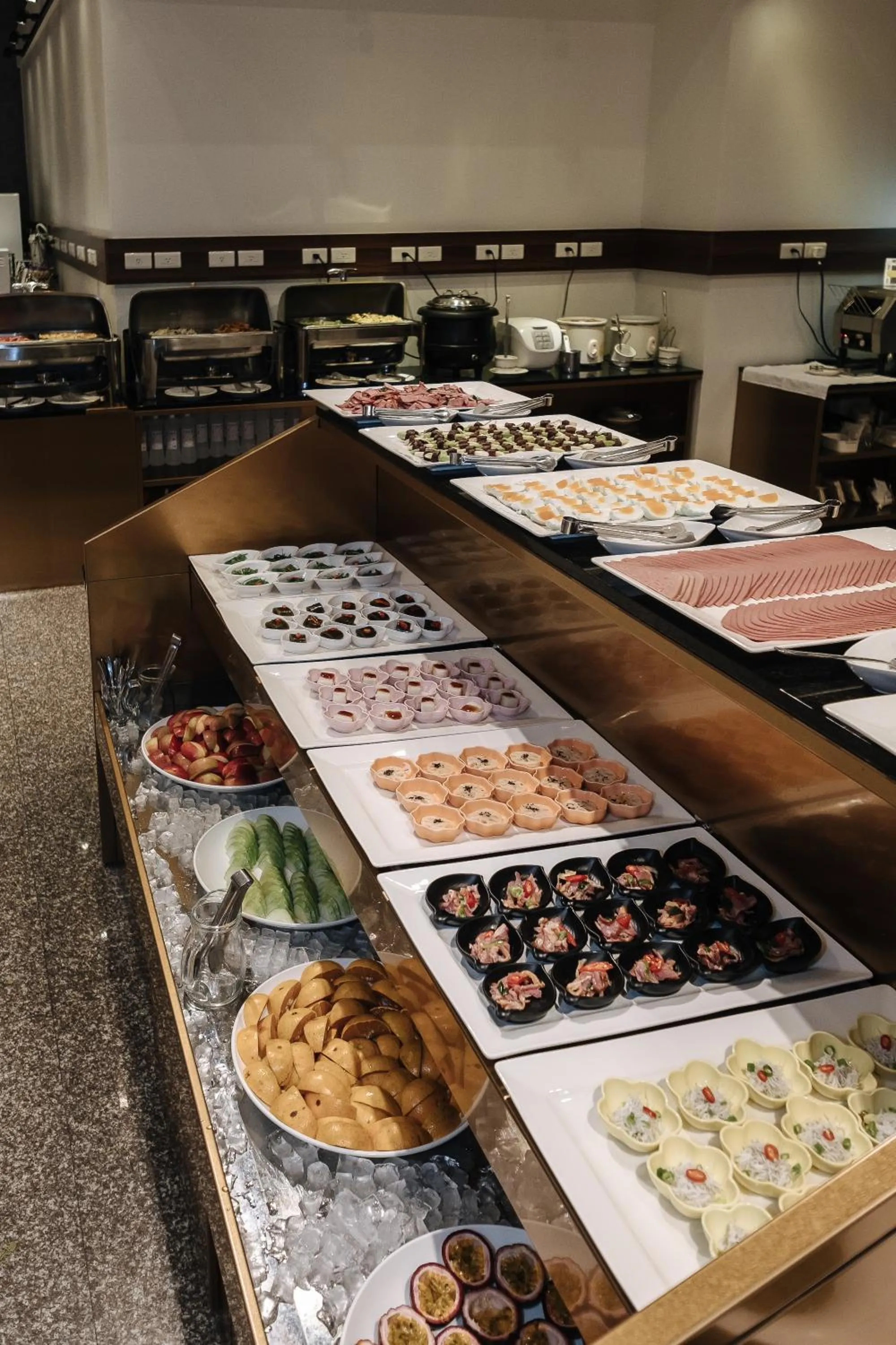 Breakfast in Muen Yuan Dong Hot Spring Hotel