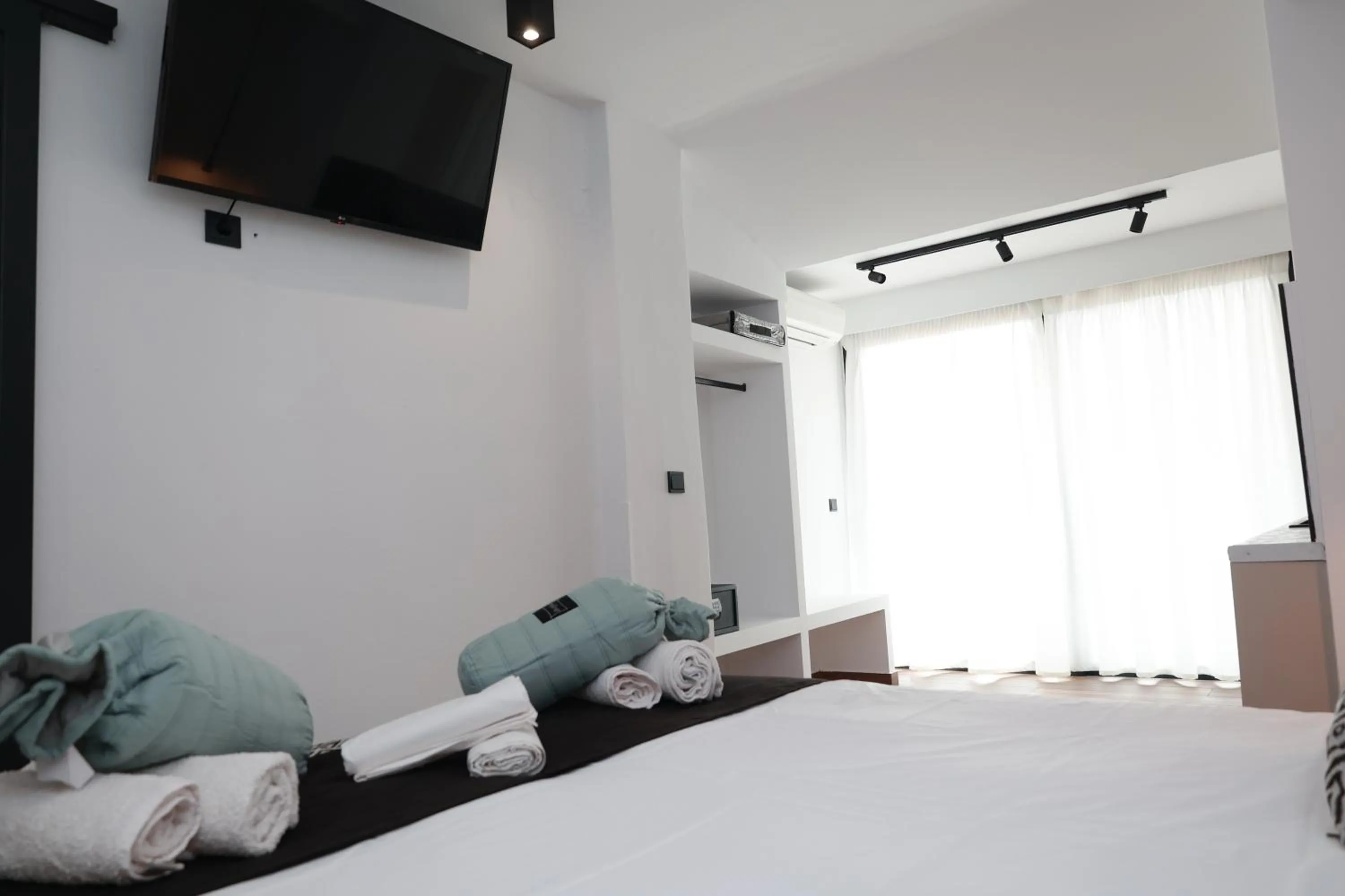 Bedroom, Bed in Paris-Irini Studios And Apartments