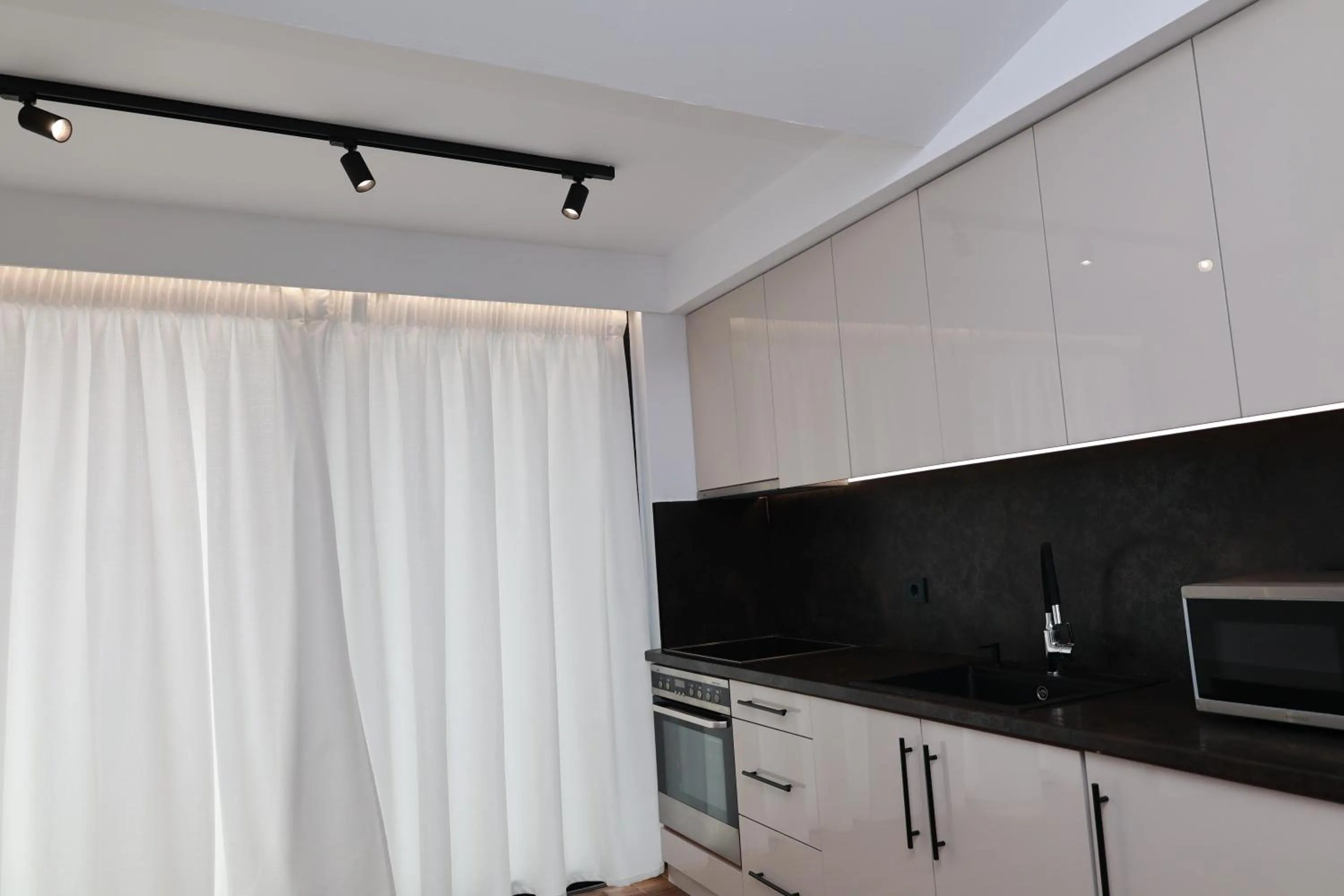 kitchen in Paris-Irini Studios And Apartments