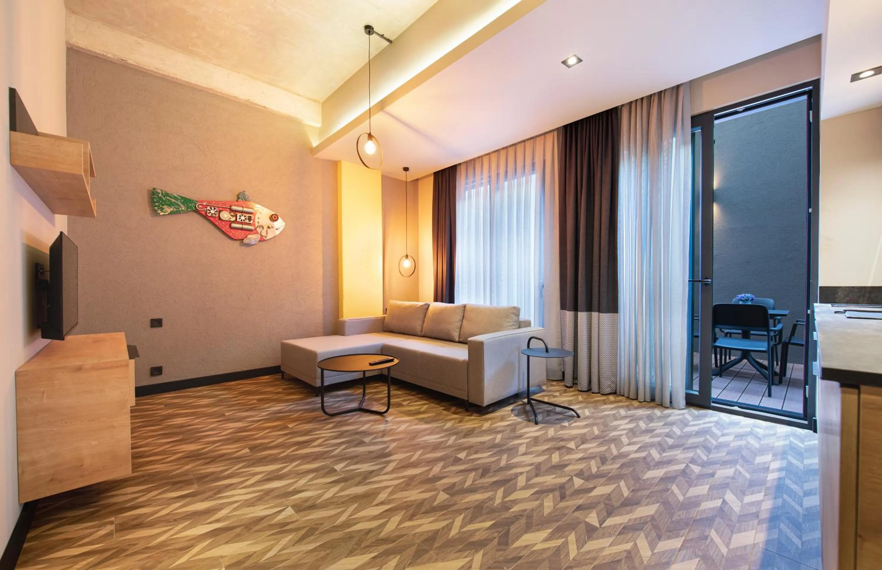 Living room in Trend Suites CYCLE