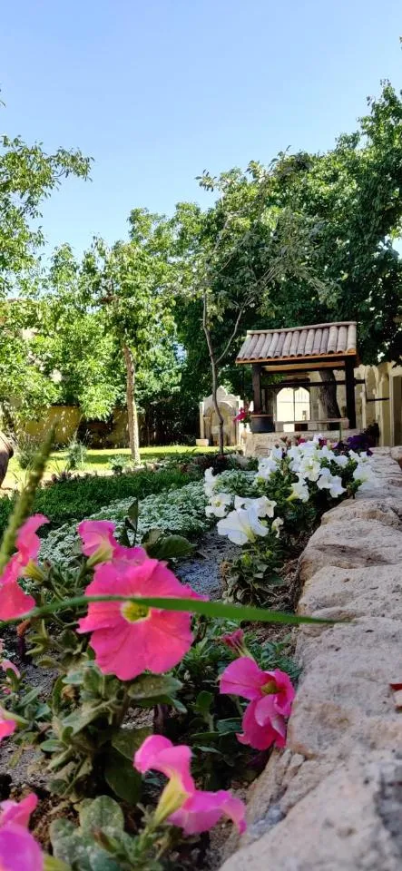 Garden in Sarnich Cave Suites