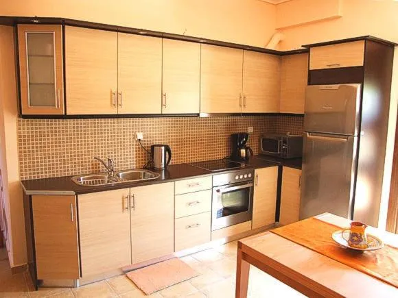 Kitchen or kitchenette in Nadia Apartments