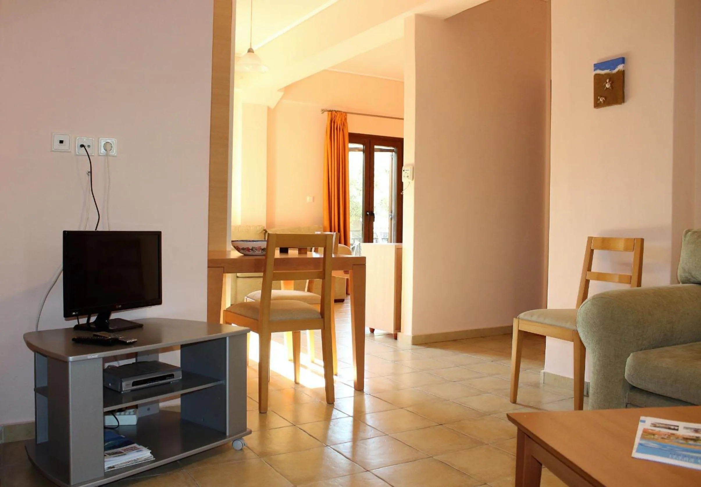 Dining area in Nadia Apartments