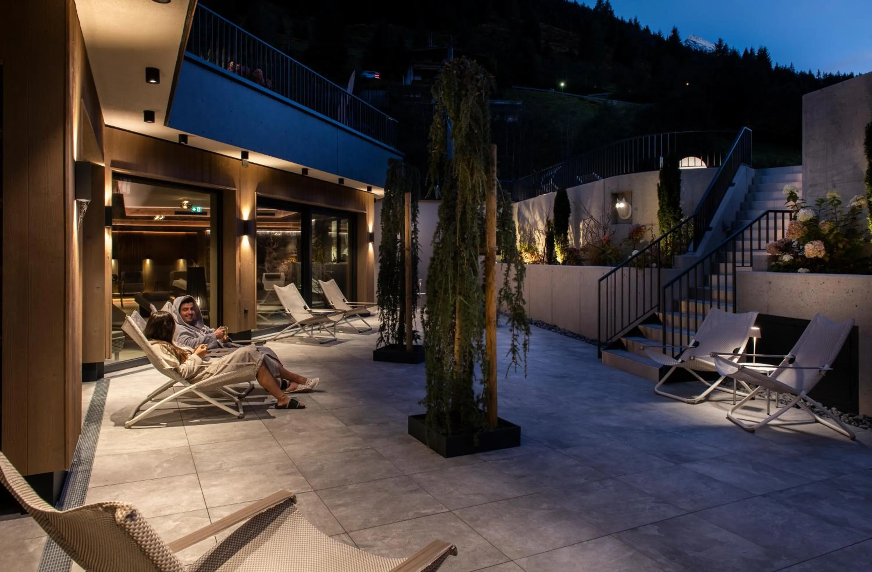 Sauna in das Alois 4 Sterne Superior