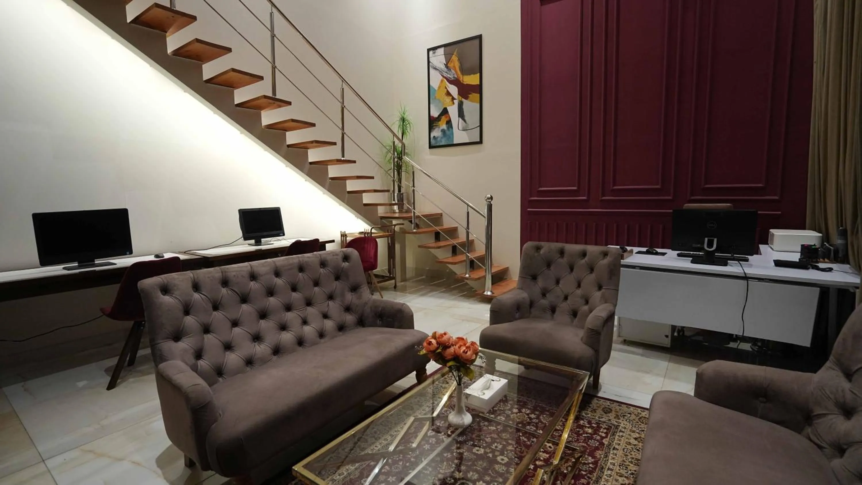 Communal lounge/ TV room in Best Western Plus Grand Multan