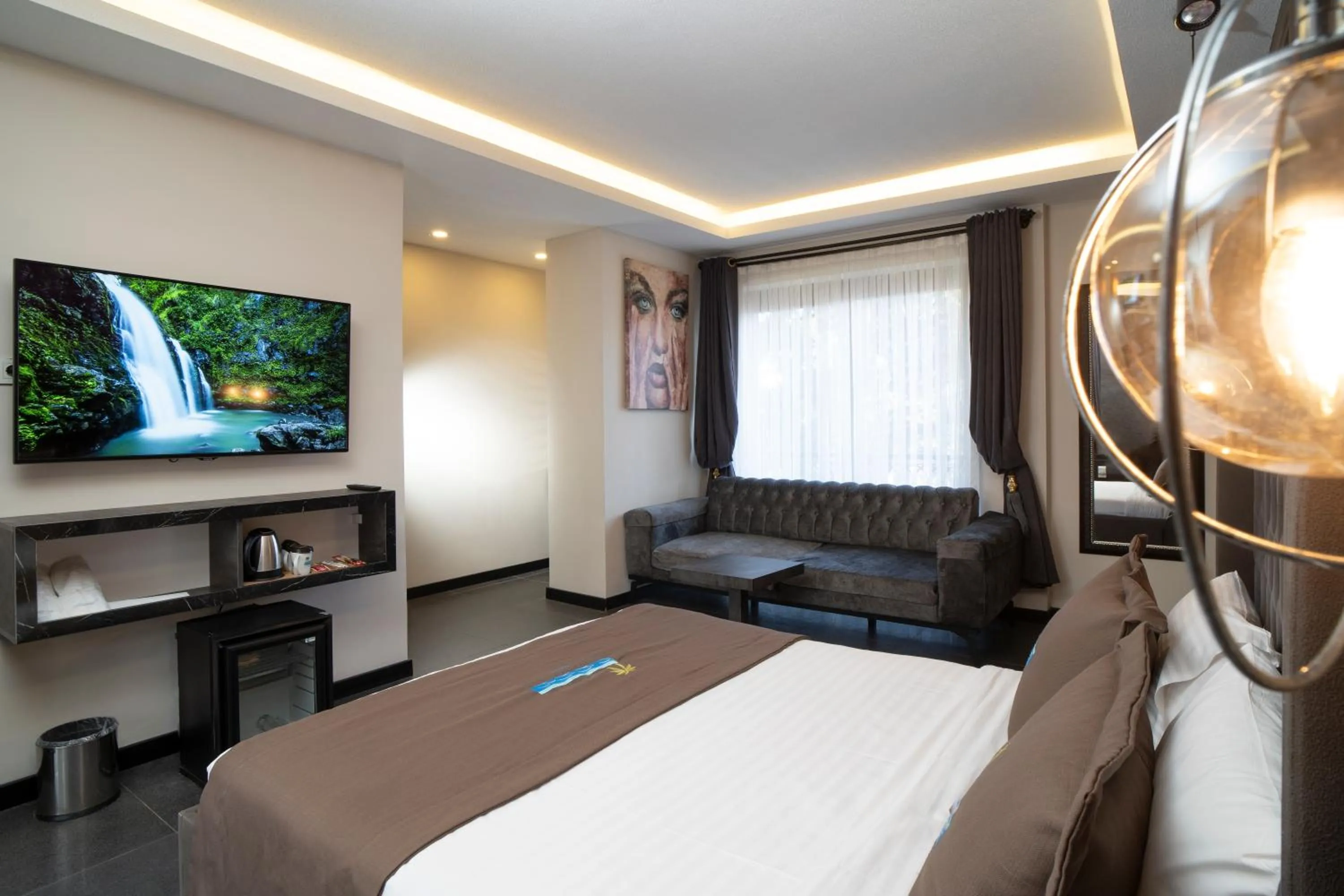 Photo of the whole room, Bed in La Cielo Hotel Bostancı