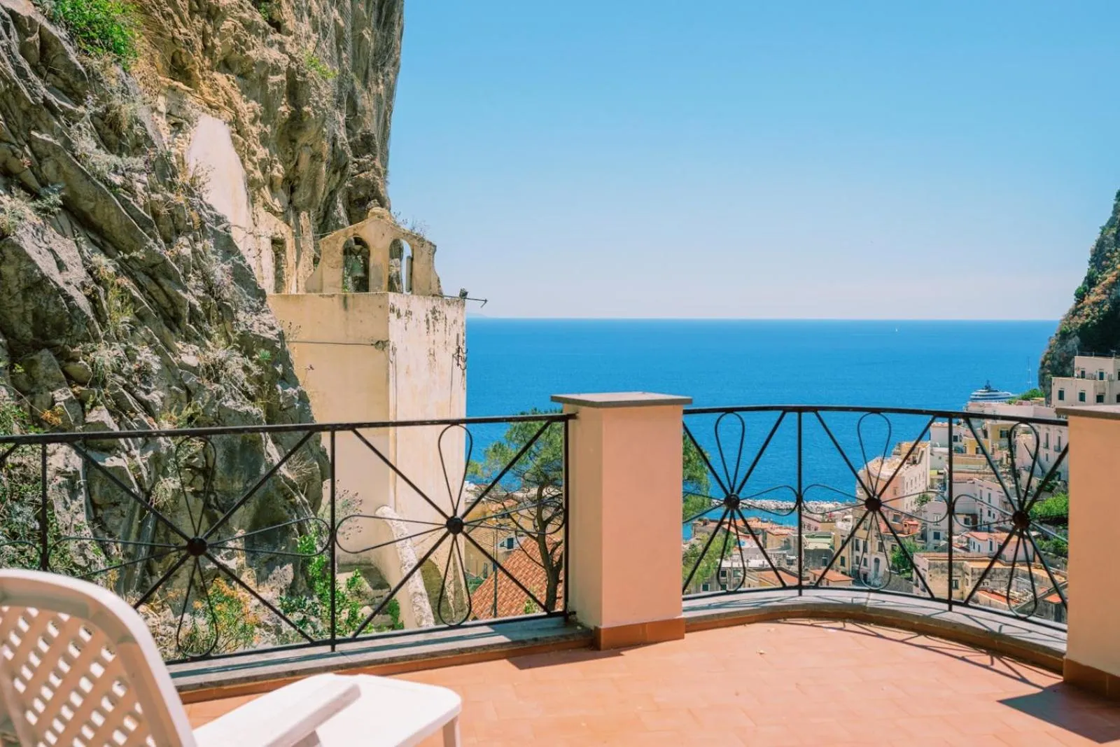 Balcony/Terrace in Residence Villa Rosa