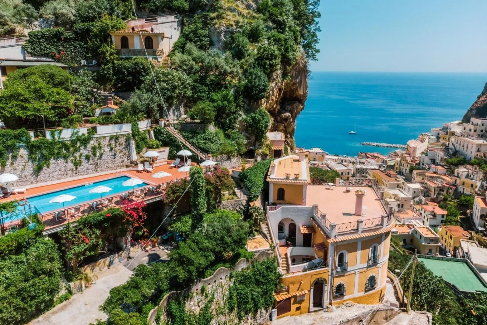 Bird's eye view in Residence Villa Rosa