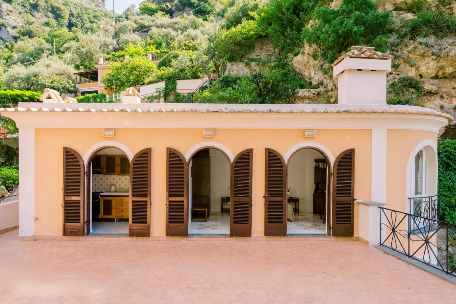 Balcony/Terrace in Residence Villa Rosa