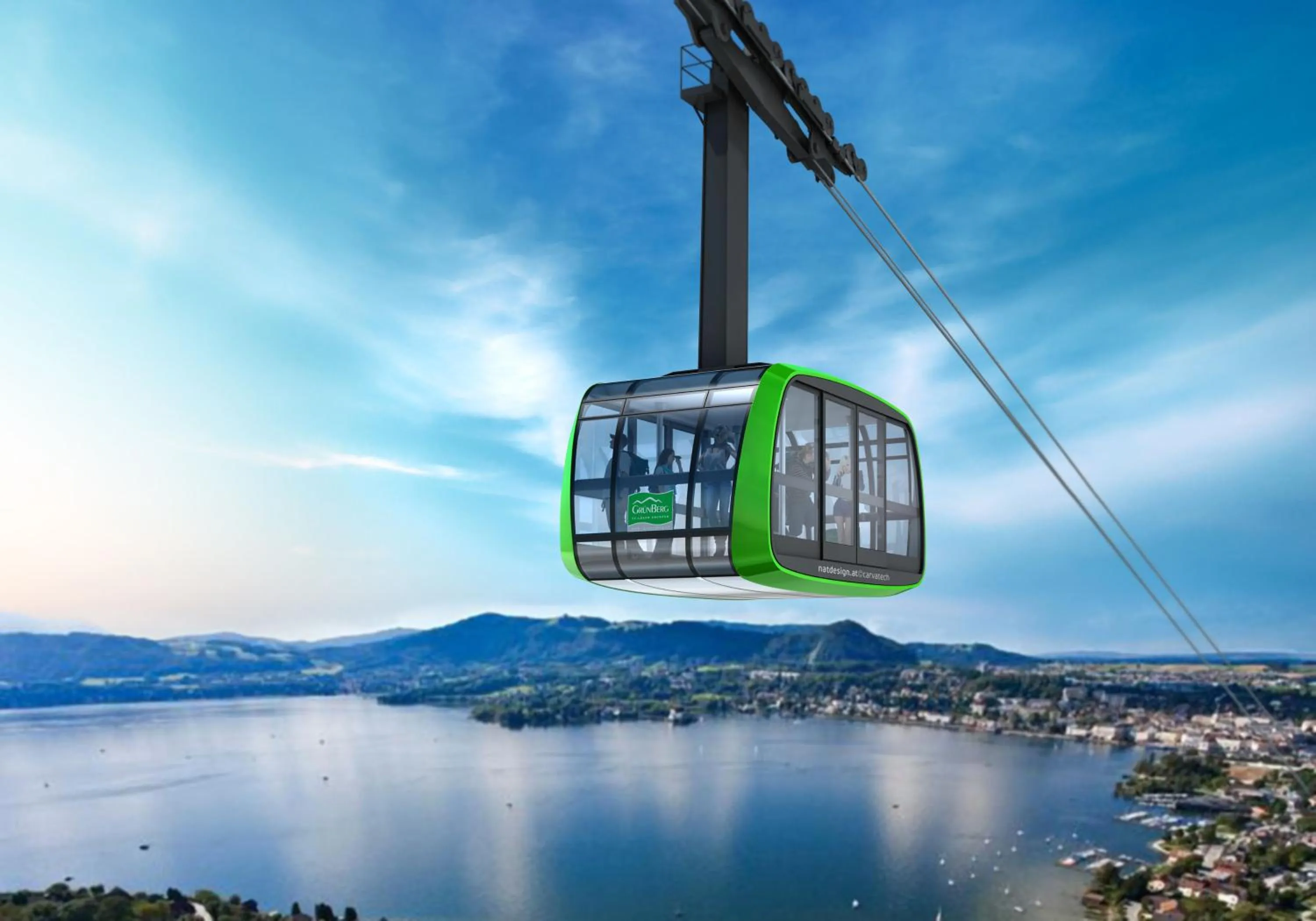 Natural landscape in Landhotel Grünberg am See