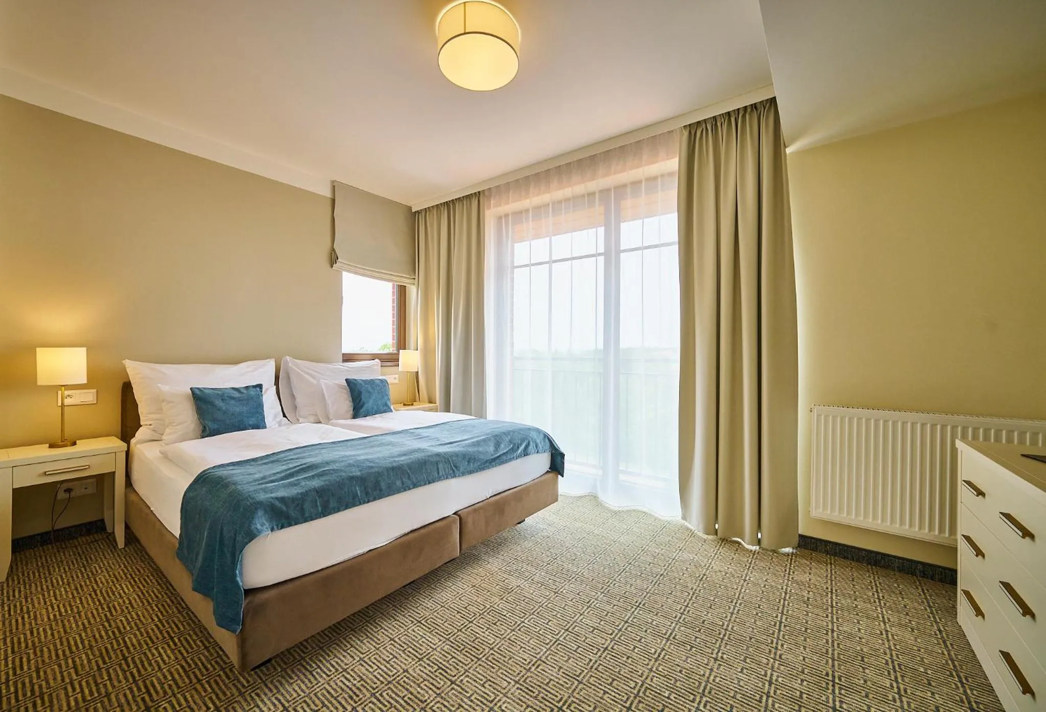 Bedroom, Bed in Wellness Hotel Queens