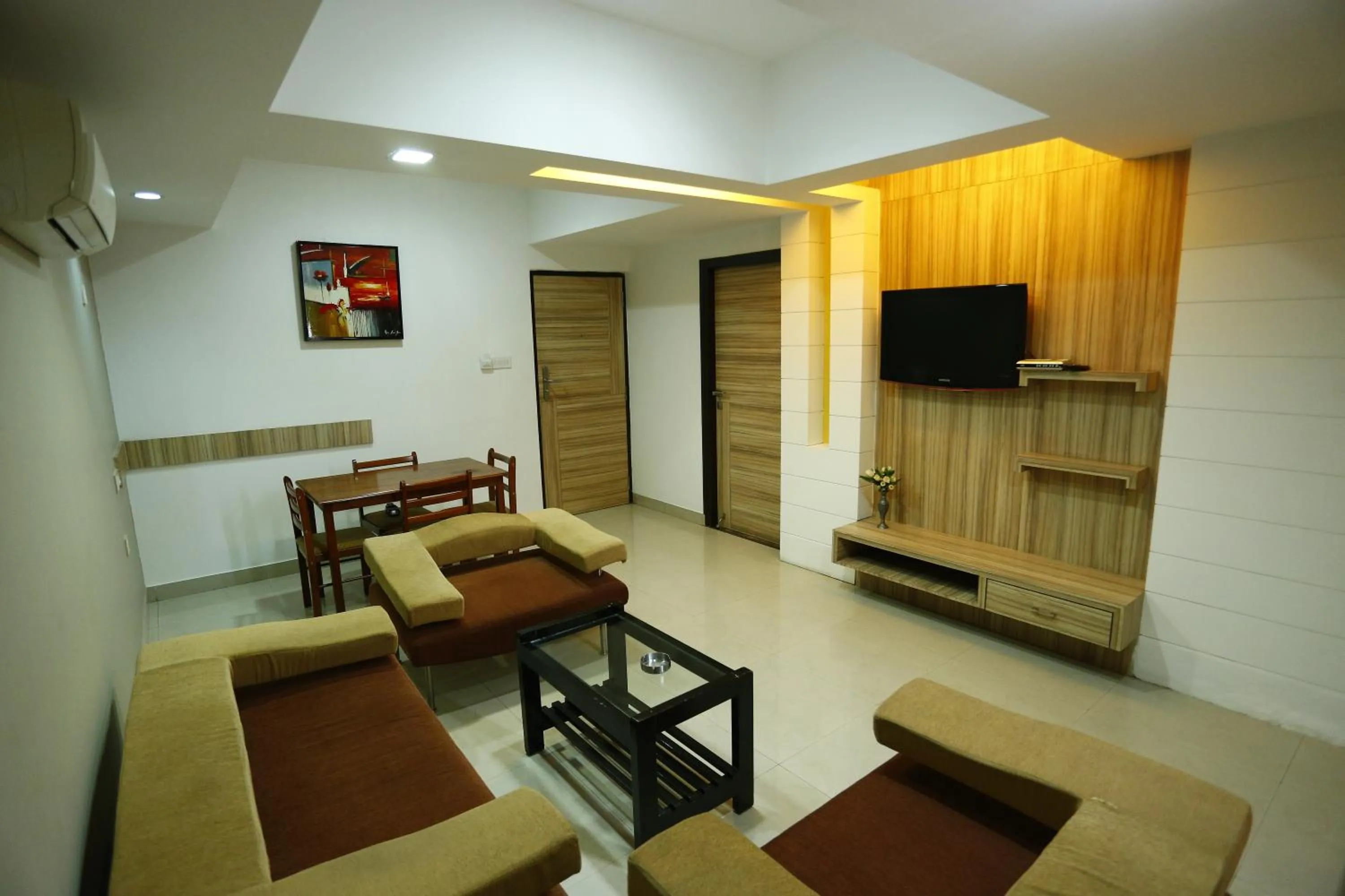 Seating area in Hotel City Centre Residency