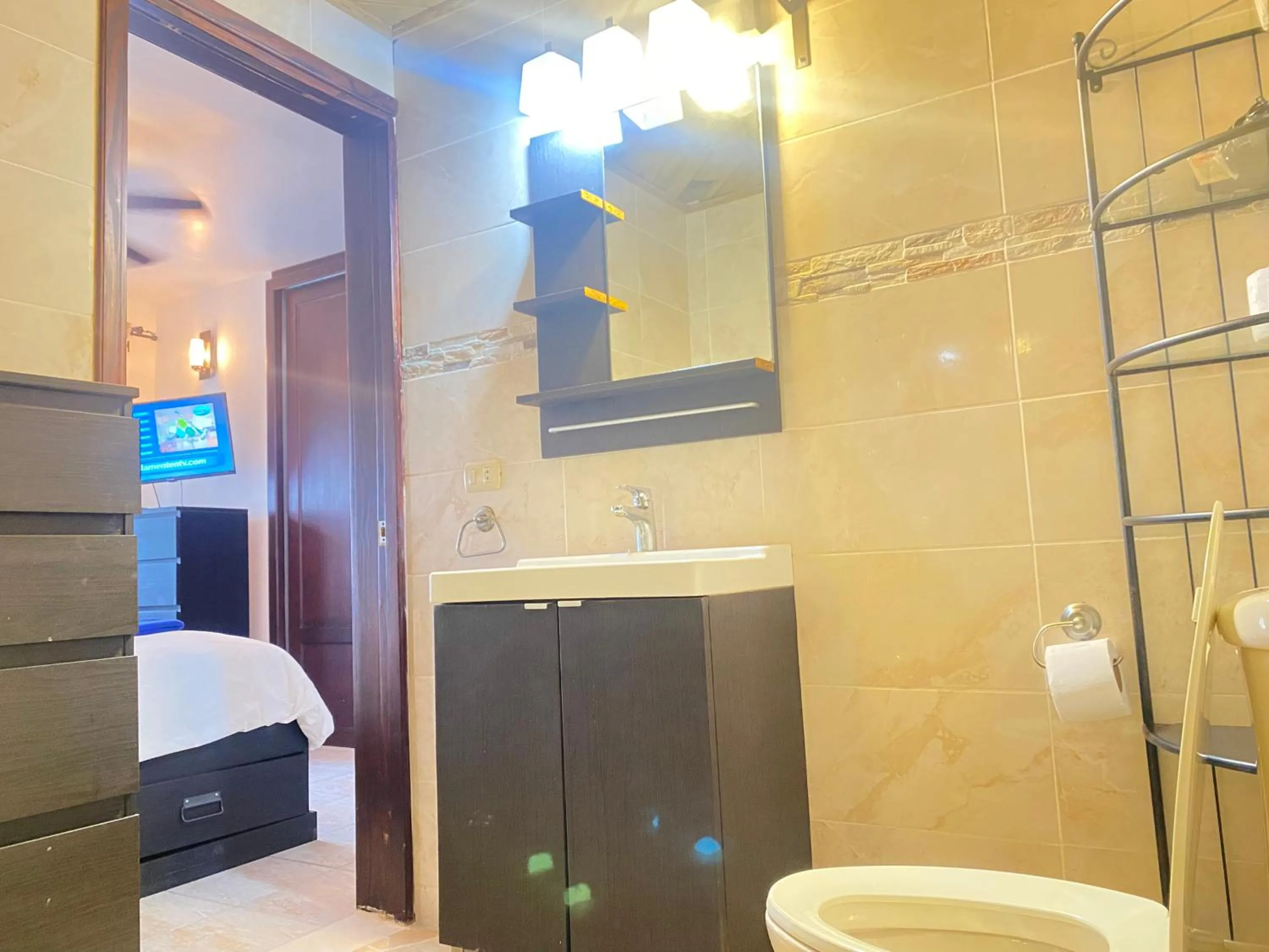 Bathroom in Stanza Mare Beach Front