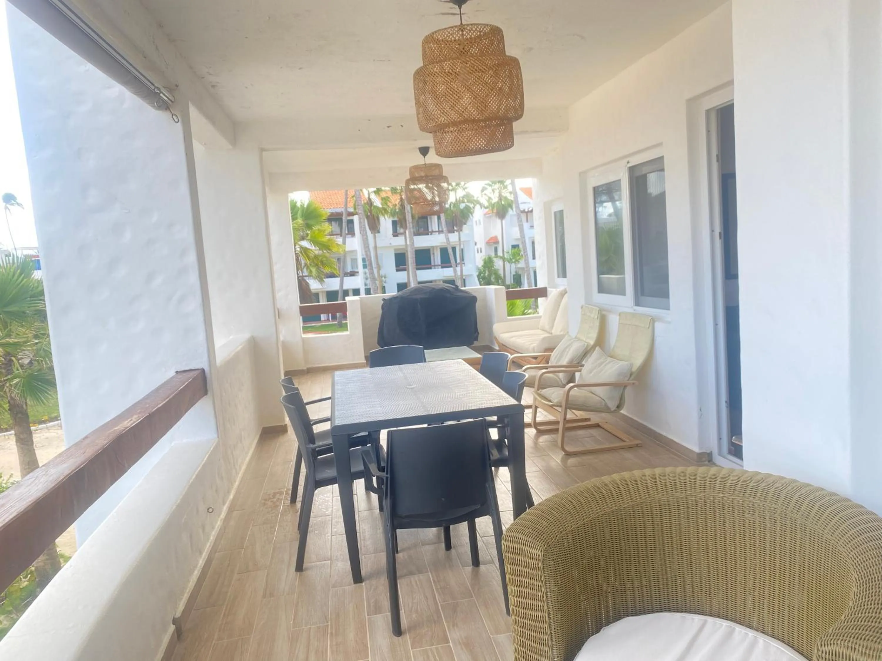 Patio in Stanza Mare Beach Front