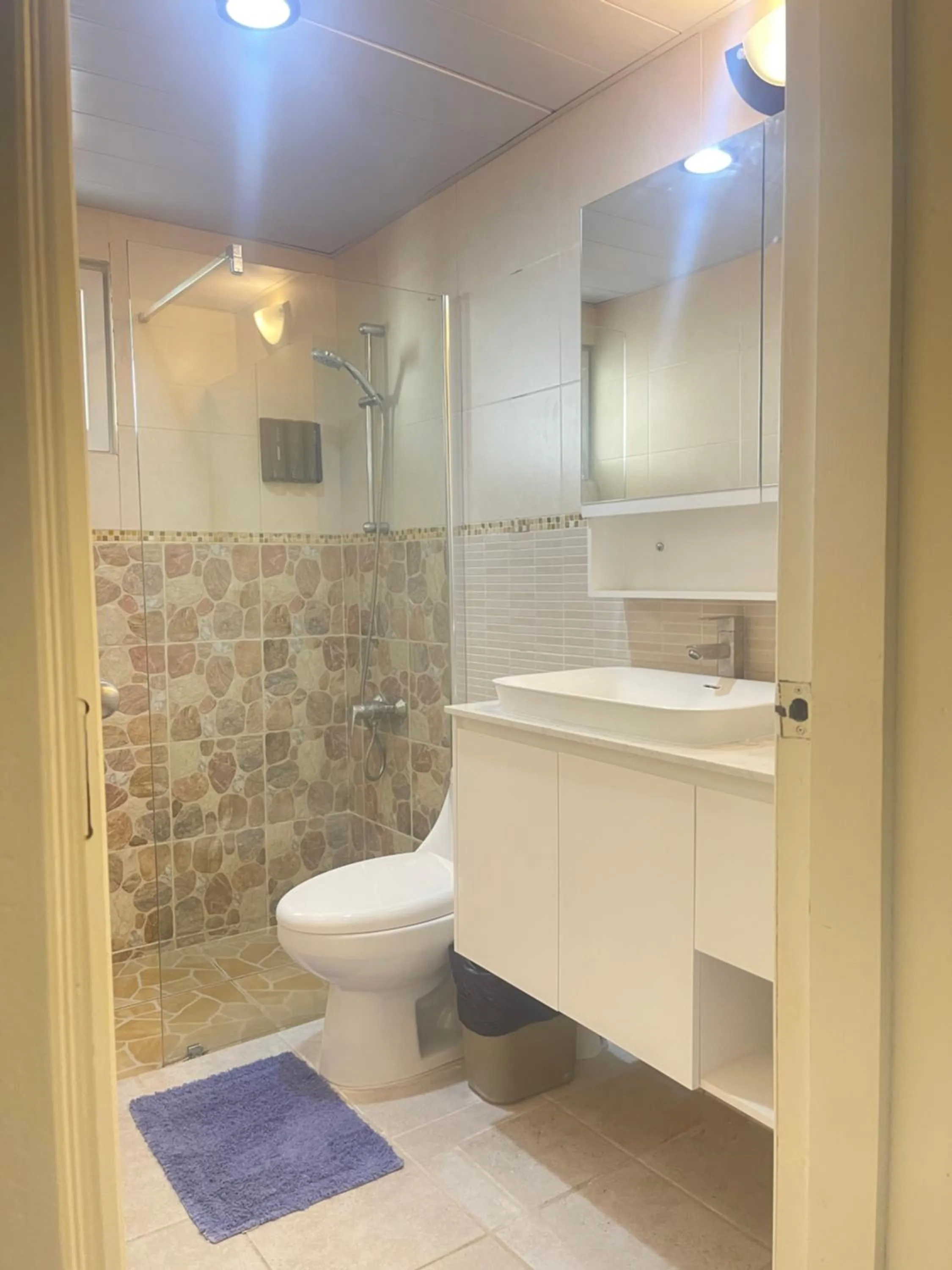 Shower in Stanza Mare Beach Front