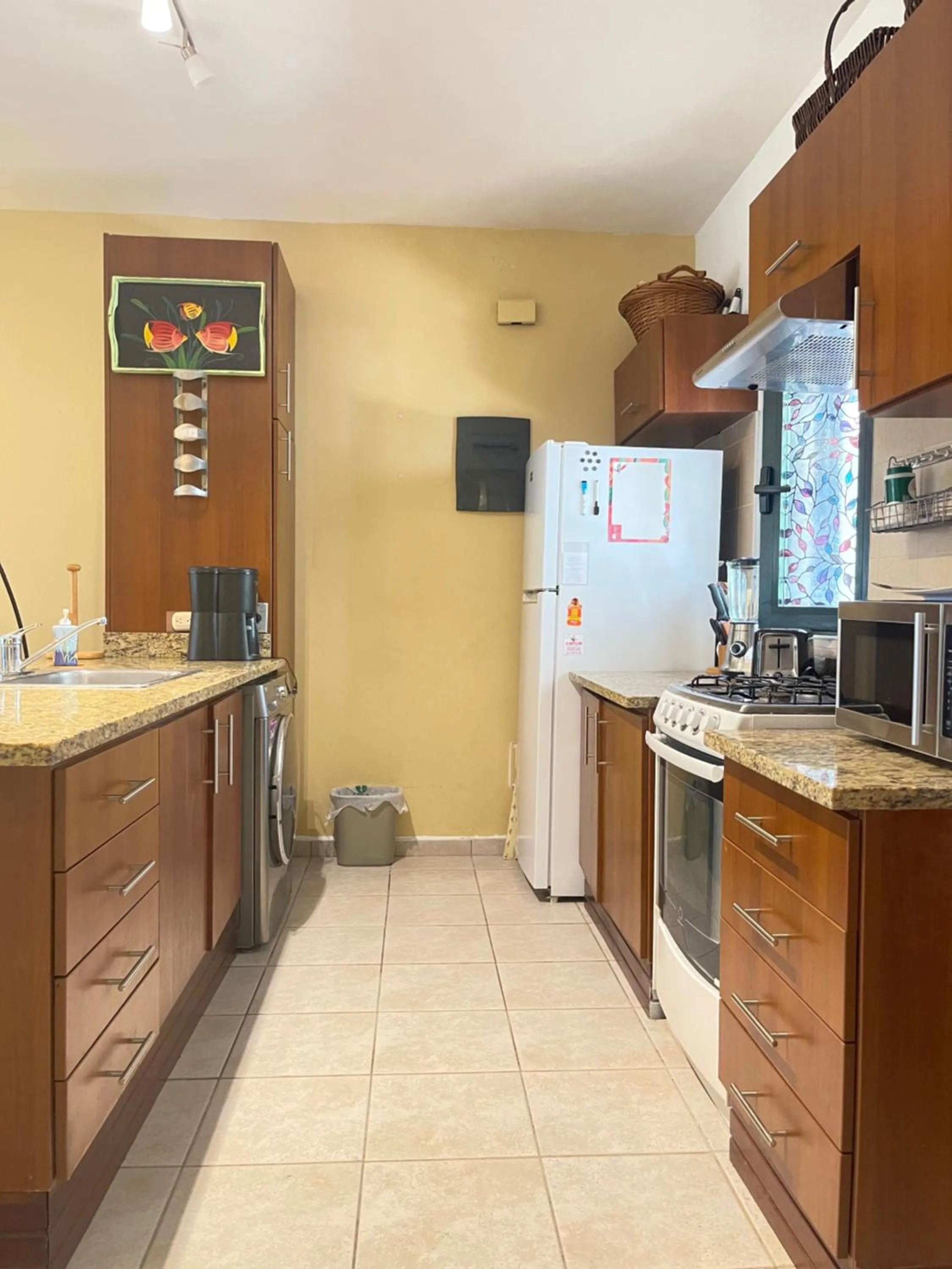 Kitchen or kitchenette in Stanza Mare Beach Front