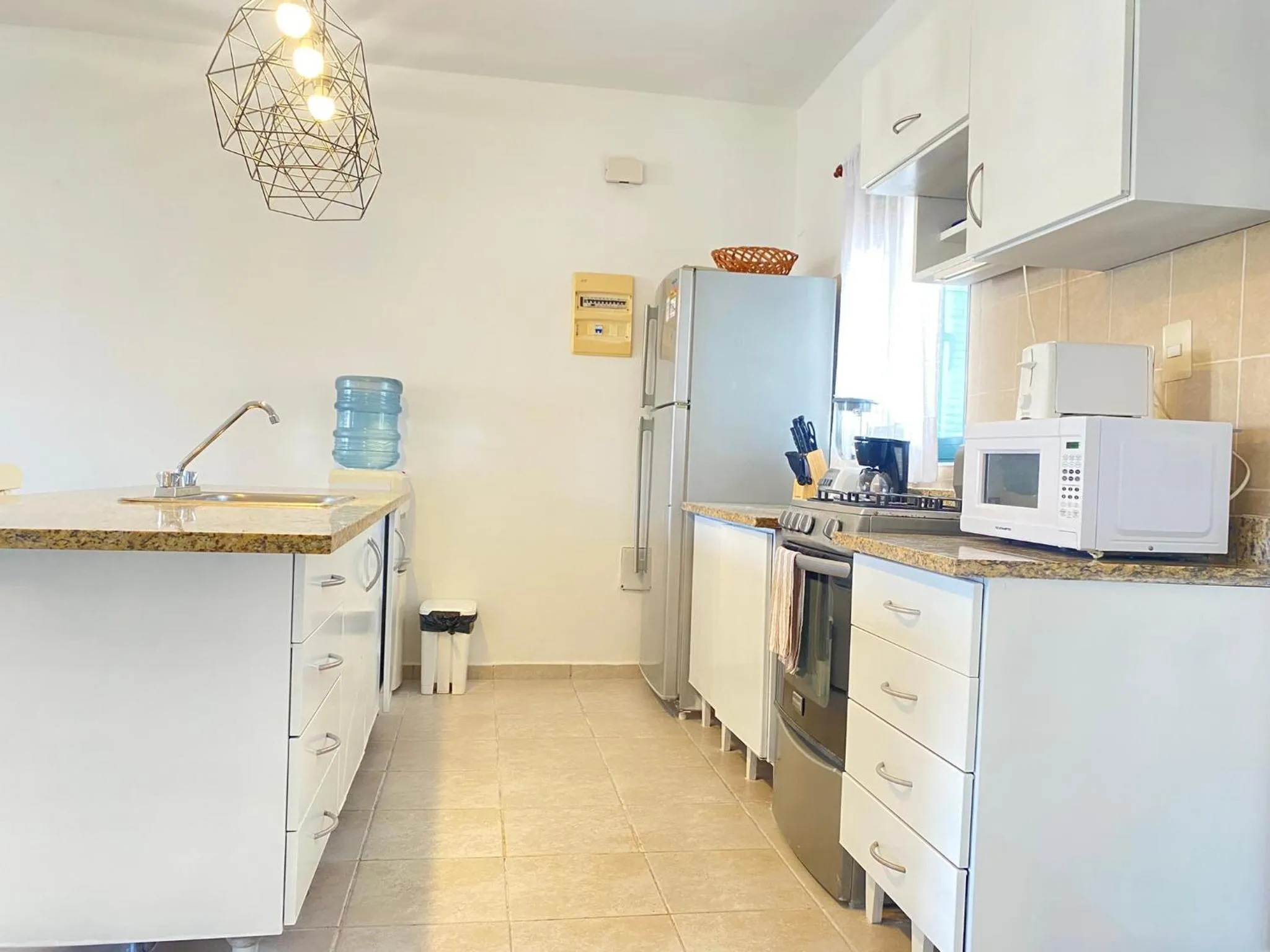Kitchen or kitchenette in Stanza Mare Beach Front