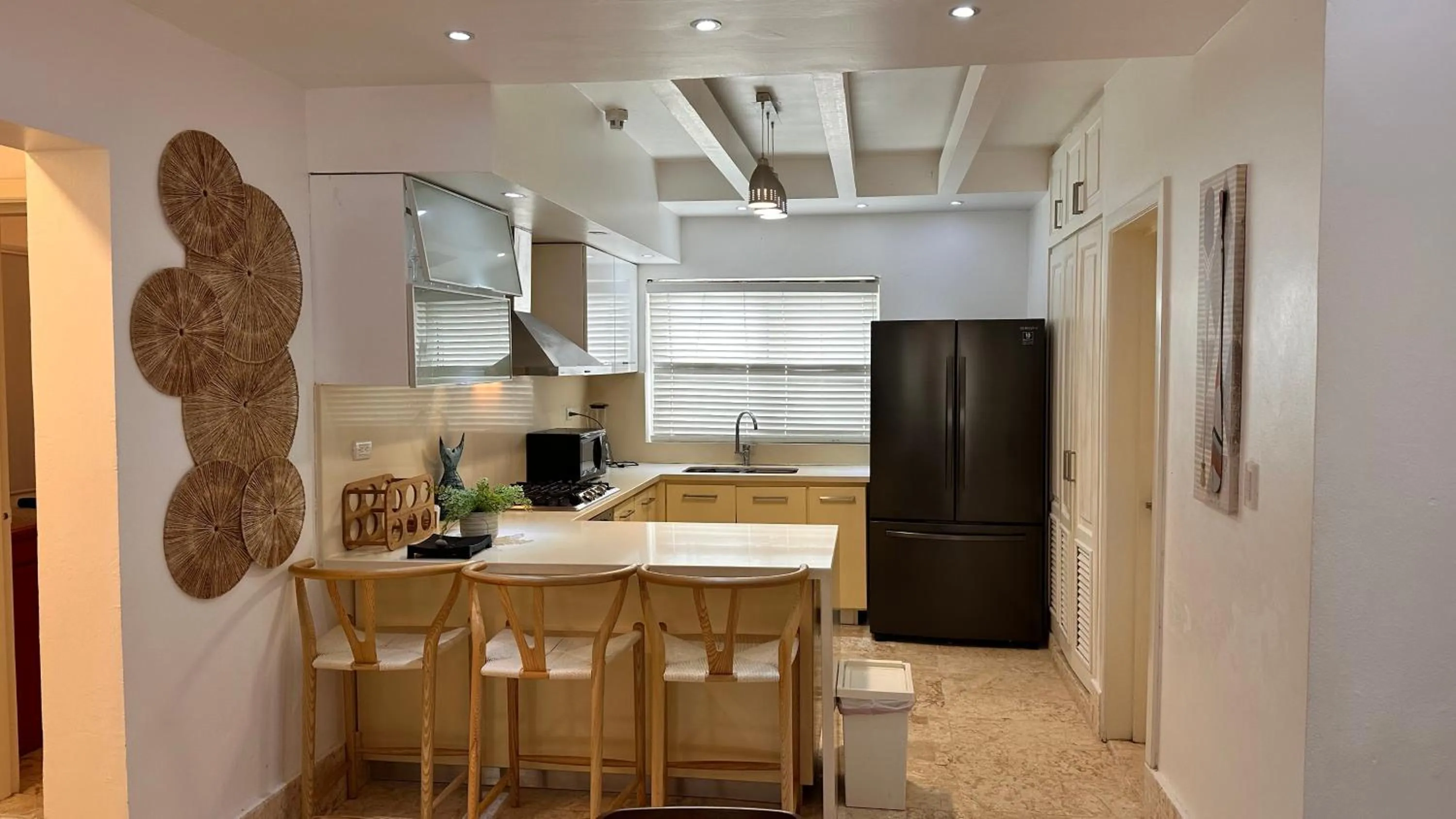 Kitchen or kitchenette in Stanza Mare Beach Front