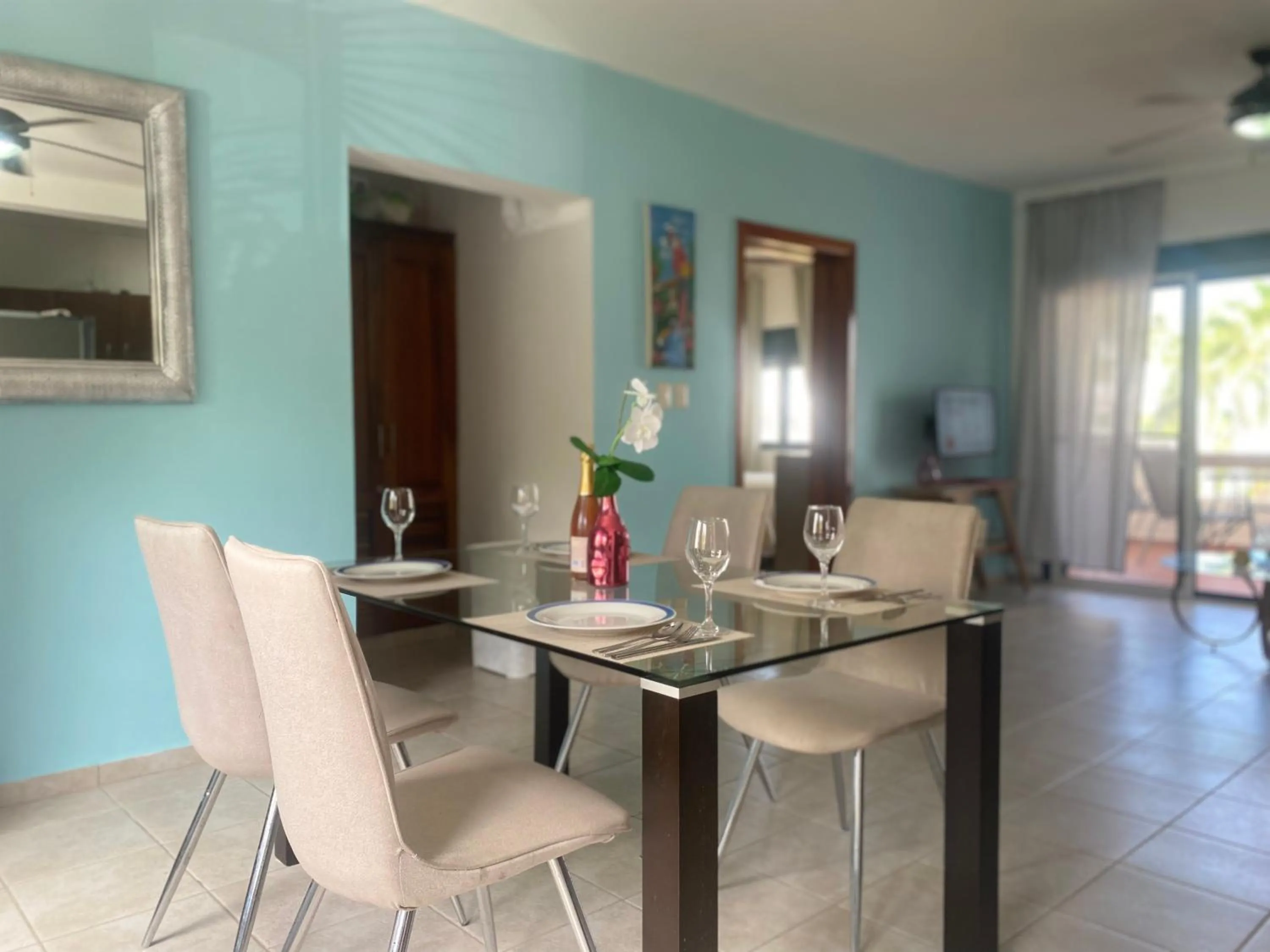 Living room in Stanza Mare Beach Front