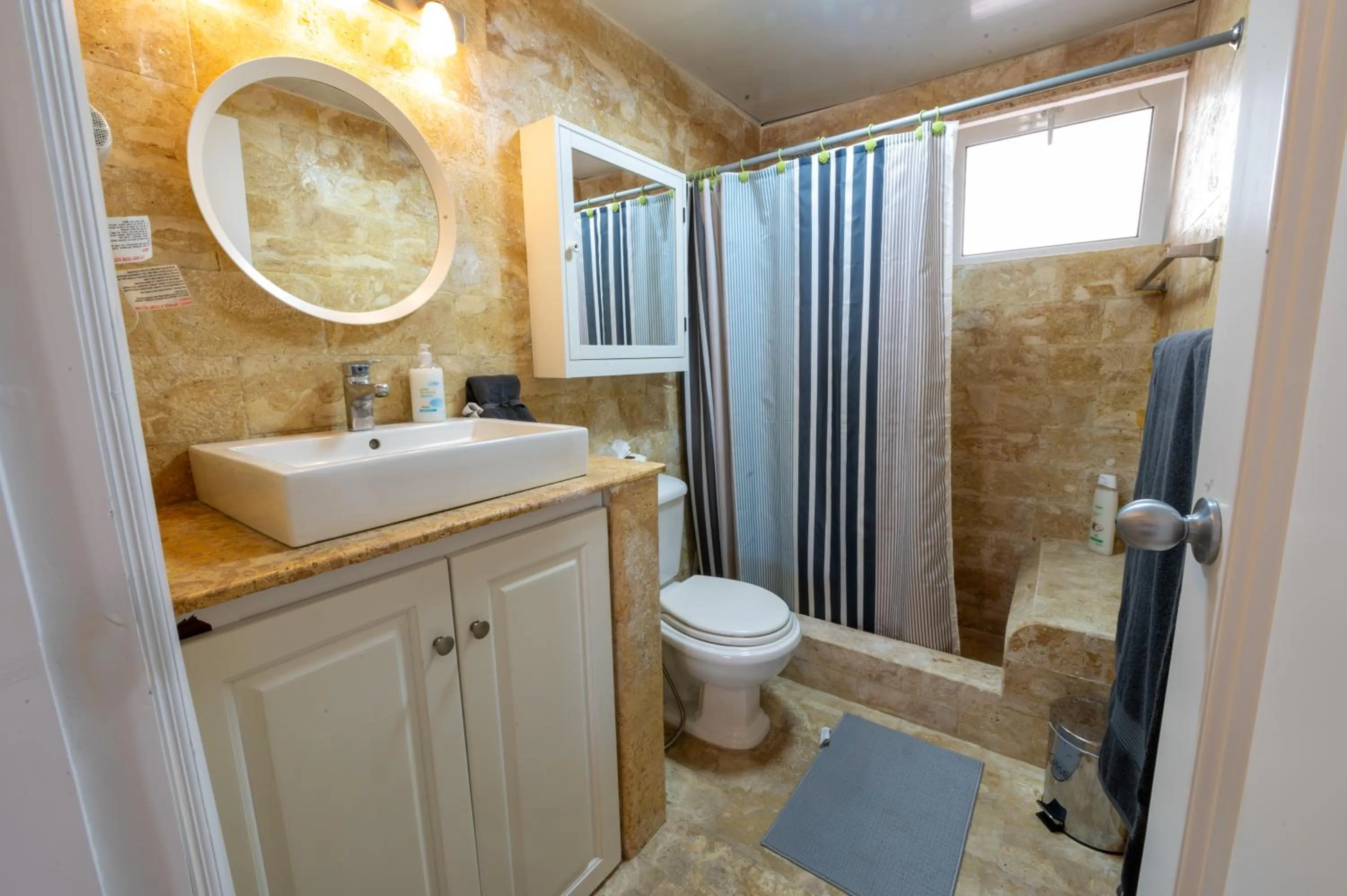 Shower in Stanza Mare Beach Front