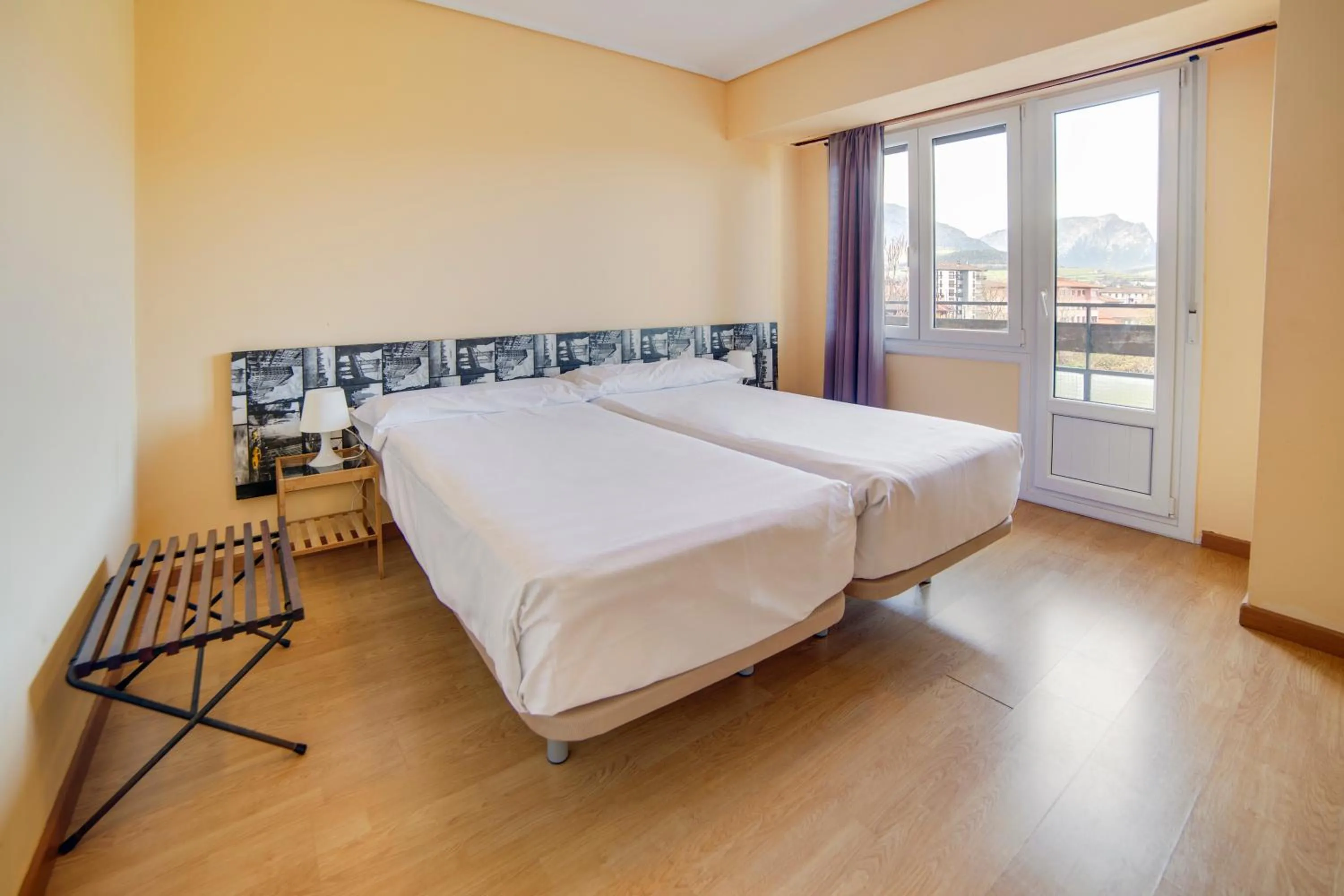 Bed in Hotel San Blas