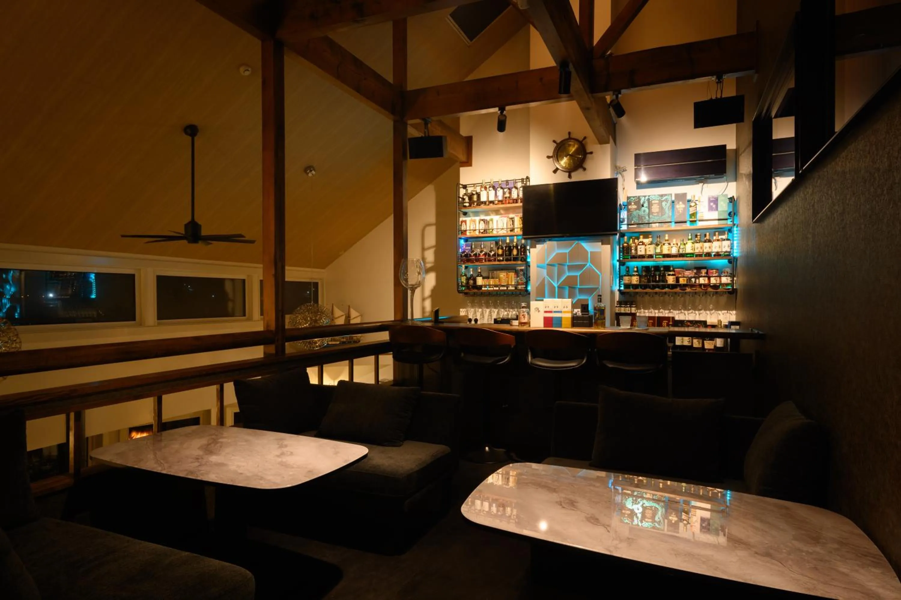 Lounge or bar in Otaru Geihinkan