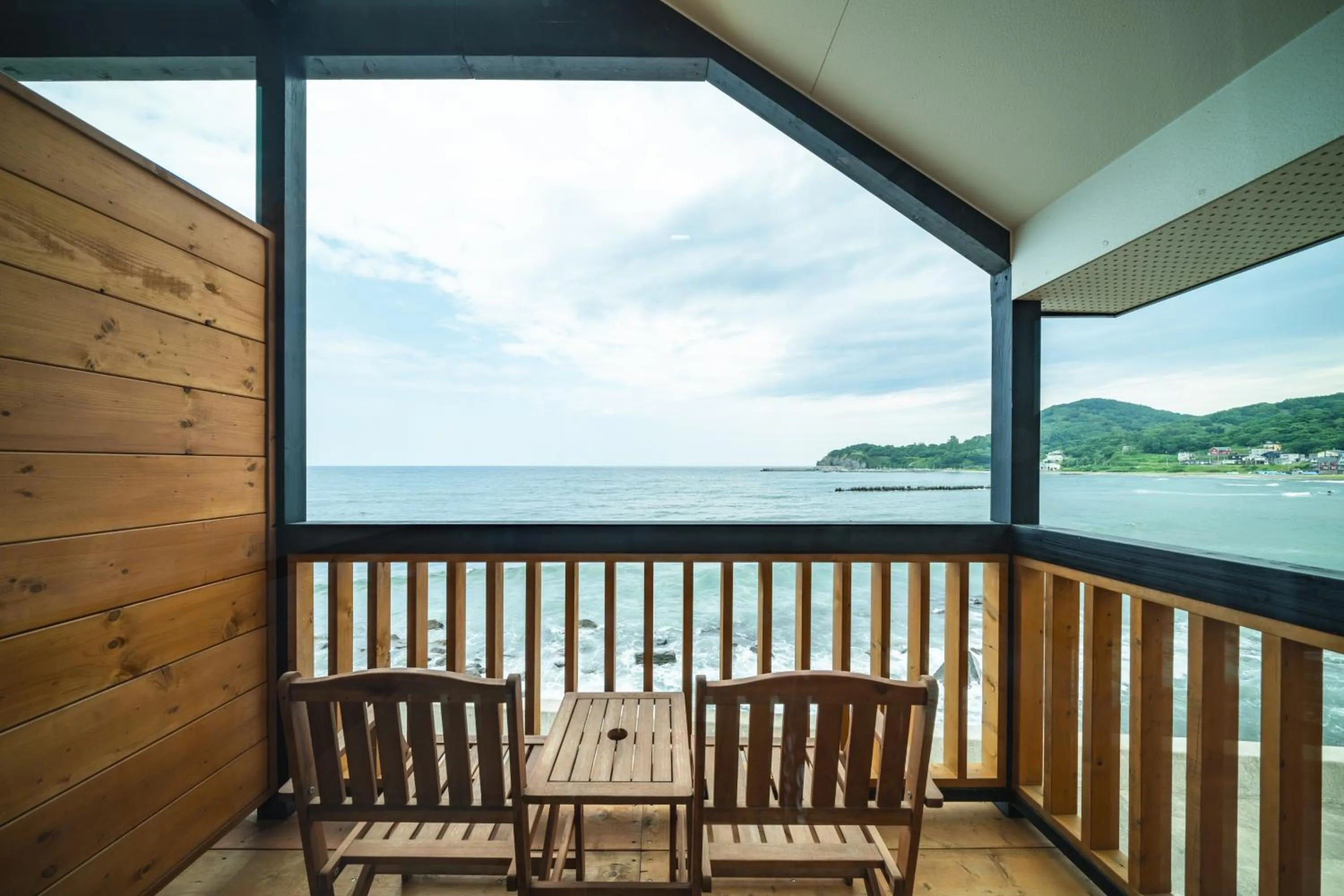 Balcony/Terrace in Otaru Geihinkan
