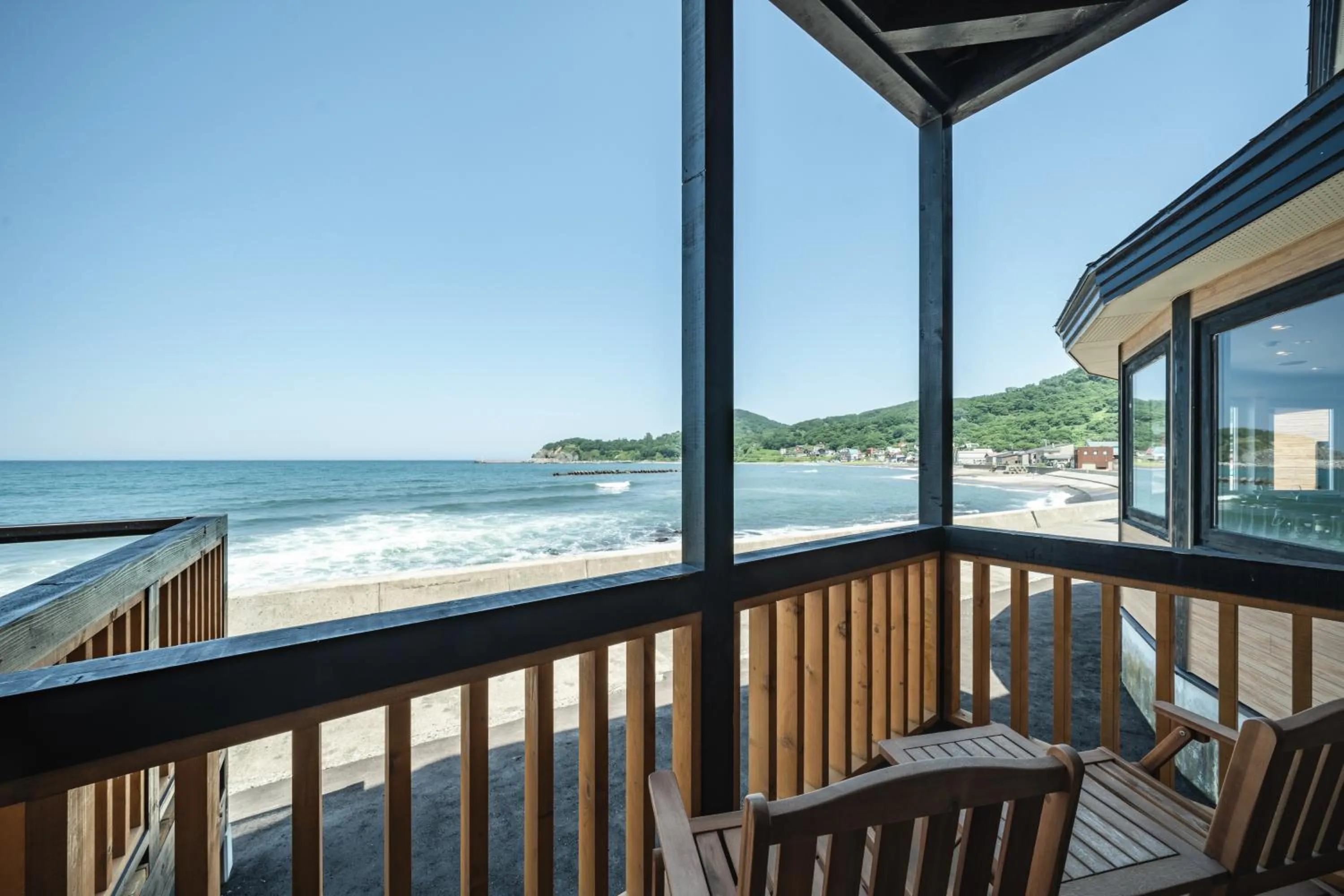 Balcony/Terrace in Otaru Geihinkan