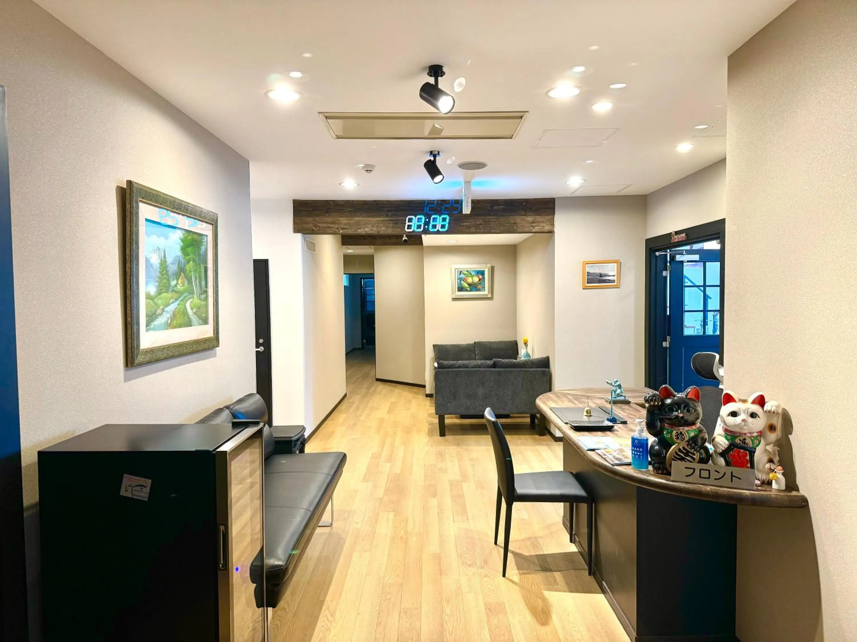 Lobby or reception in Otaru Geihinkan