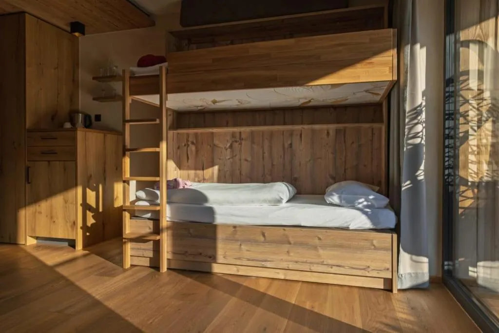 Bed in Boutiquehotel Acherl