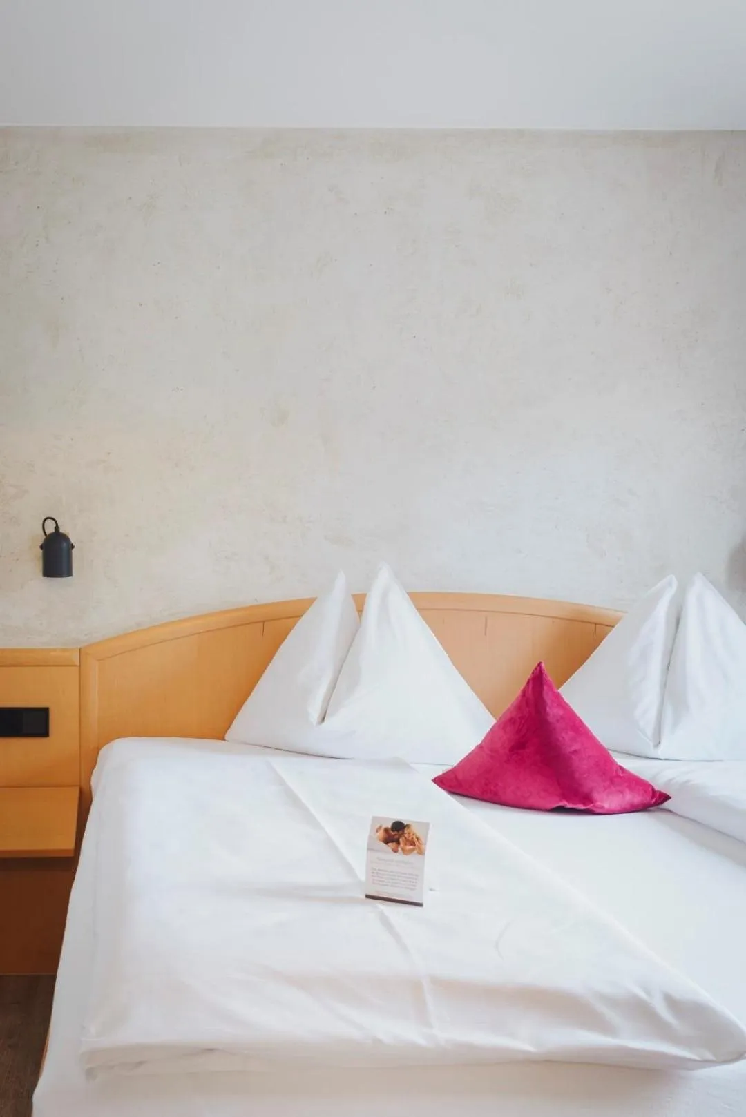 Bed in Boutiquehotel Acherl