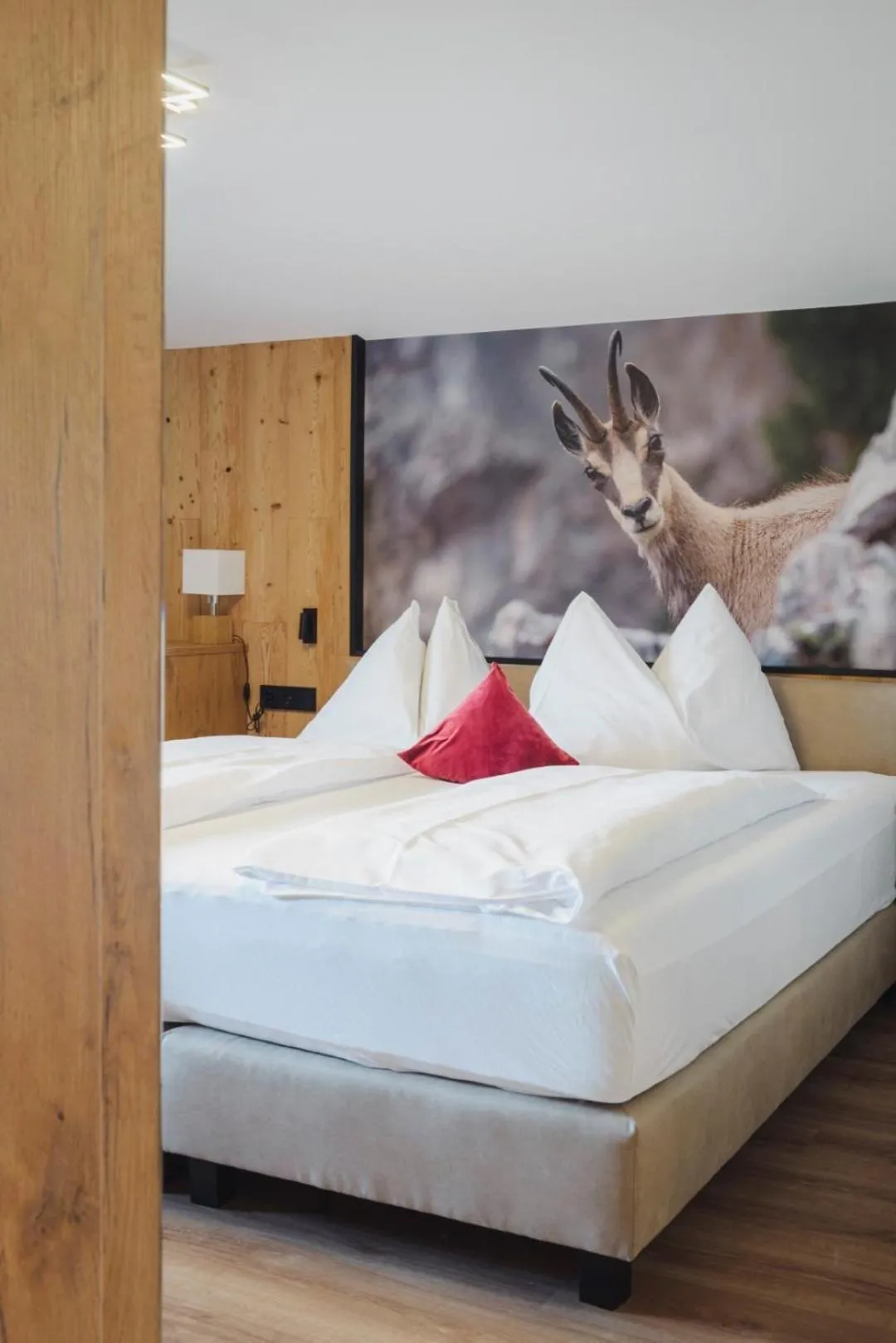 Bed in Boutiquehotel Acherl