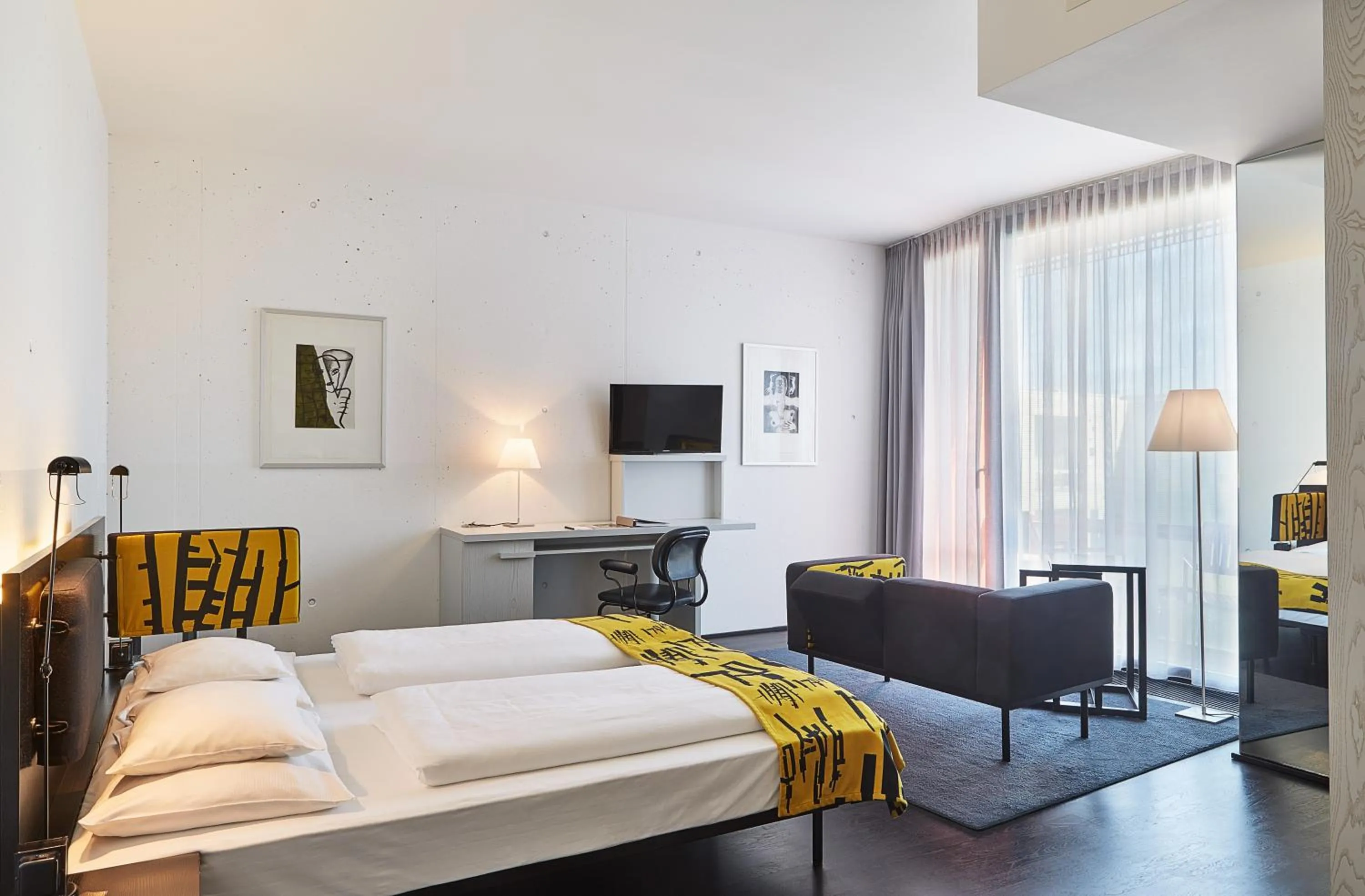 Photo of the whole room, Bed in LOISIUM Wine & Spa Hotel Langenlois